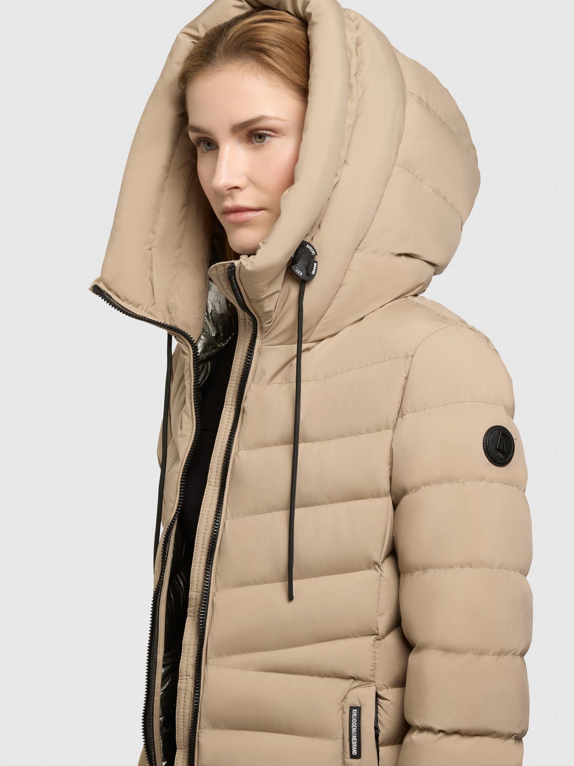 khujo Steppjacke »TUHANI4«, mit Kapuze