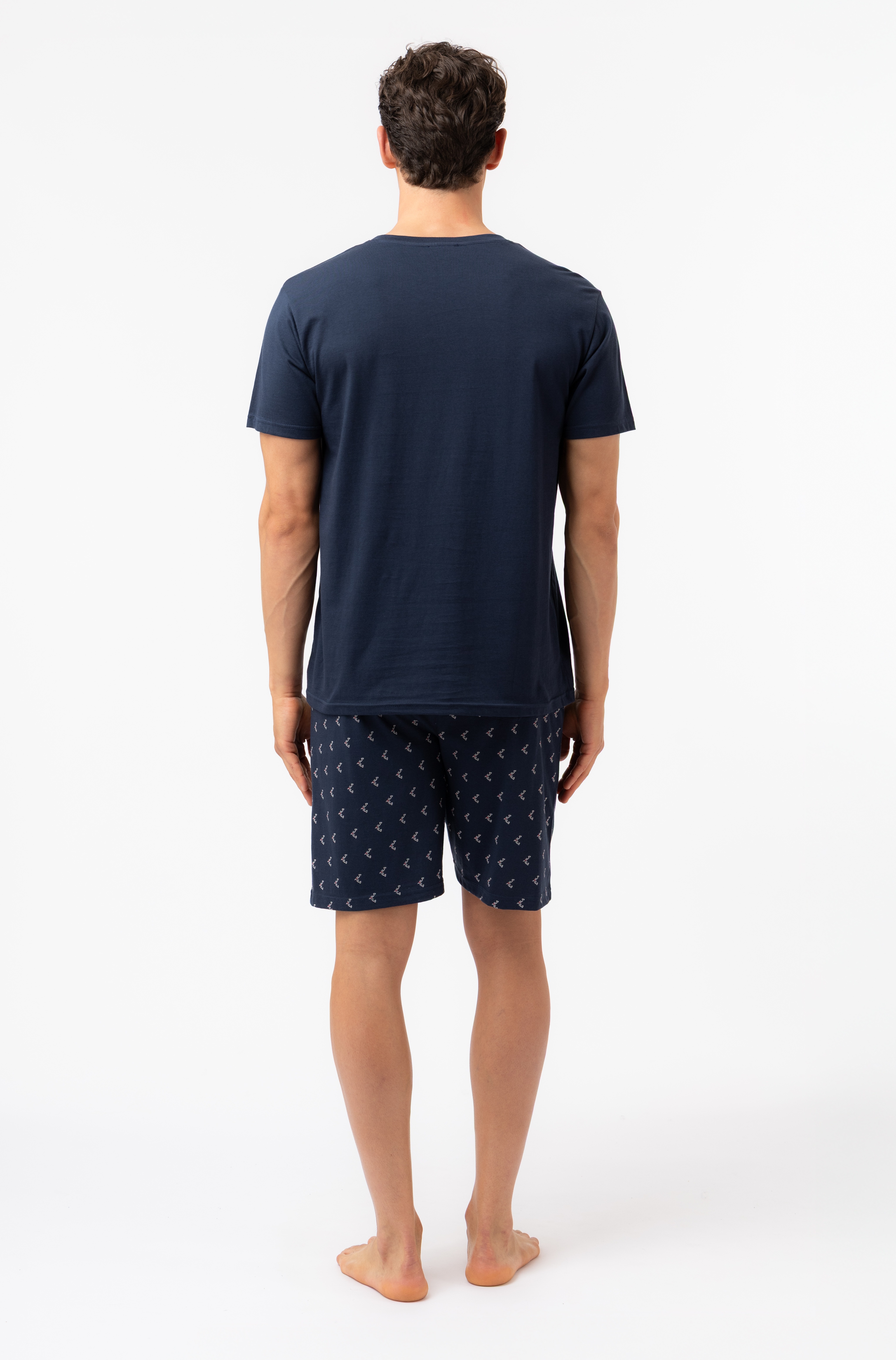 Thumbnail - Fila Shorty 2 mit Rundhalsausschnitt, Kurzarm, Cotton