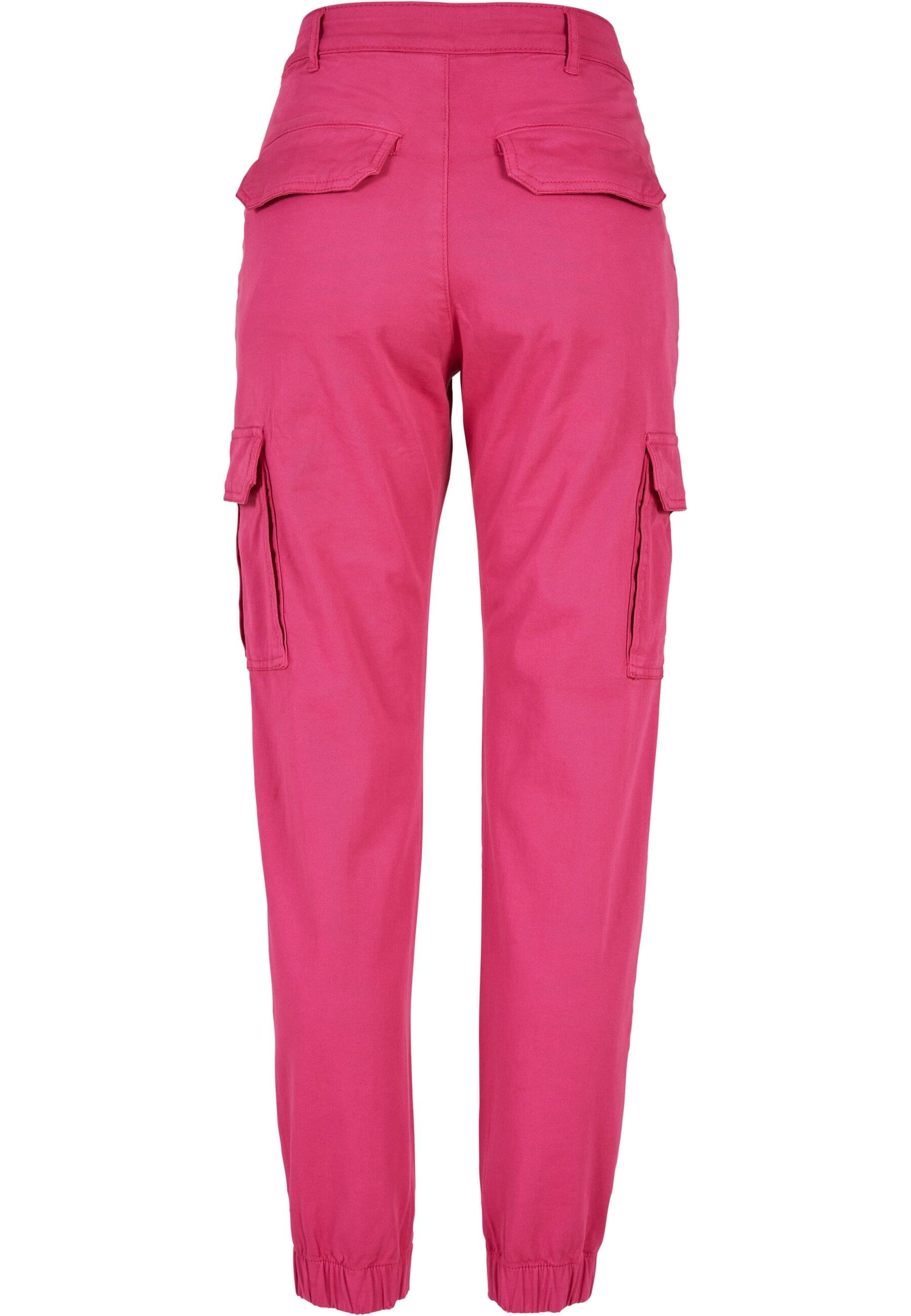 URBAN CLASSICS Stoffhose "Urban Classics Damen Ladies Cotton Twill Utility günstig online kaufen