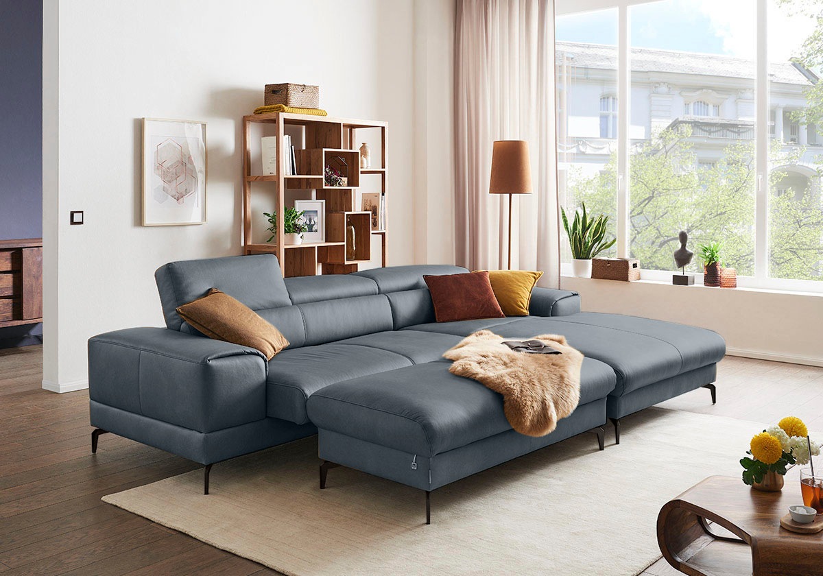 Thumbnail - W.SCHILLIG Polsterhocker Füße in Schwarz pulverbeschrichtet