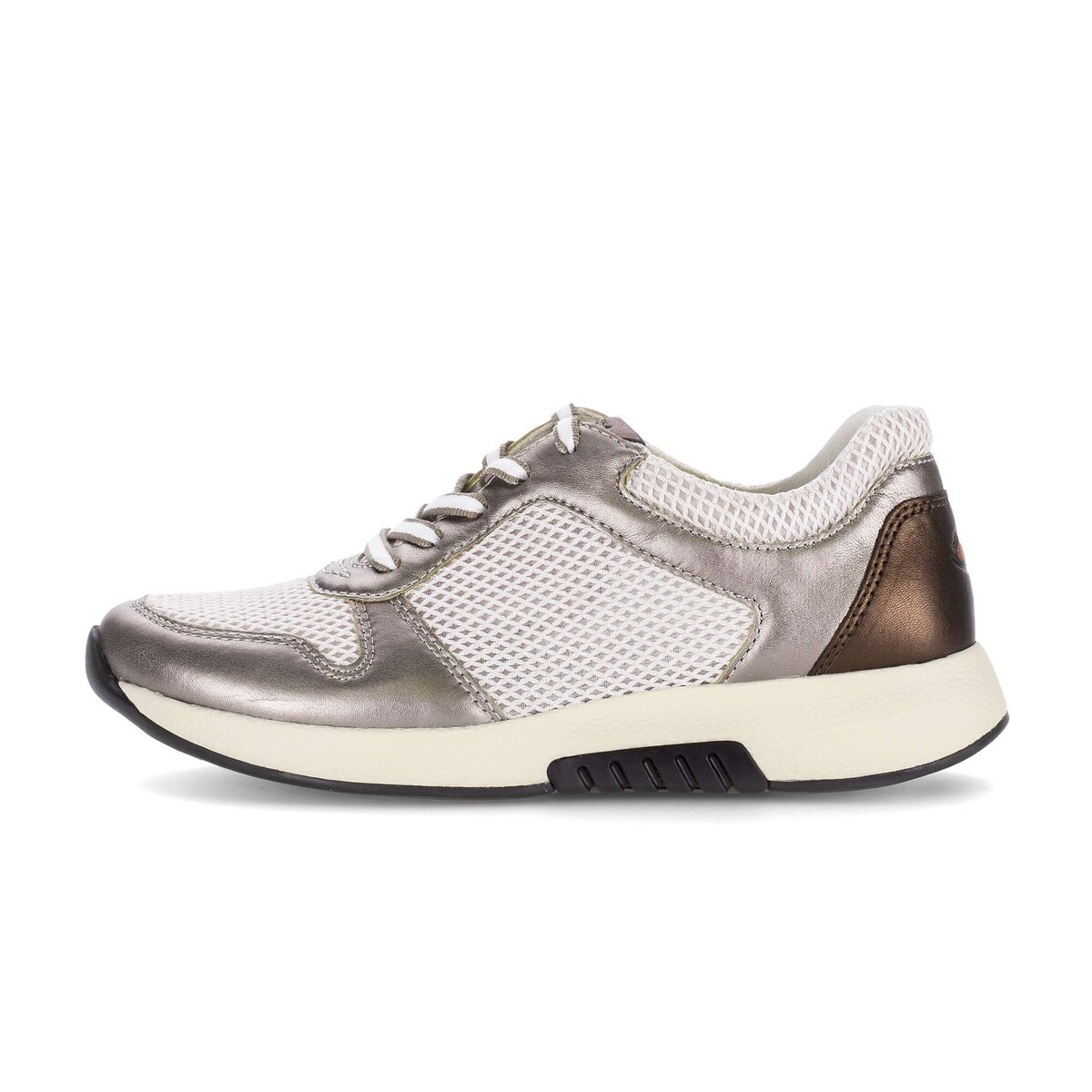Gabor Sneaker "Sneaker low Materialmix Leder/Lederimitat" günstig online kaufen