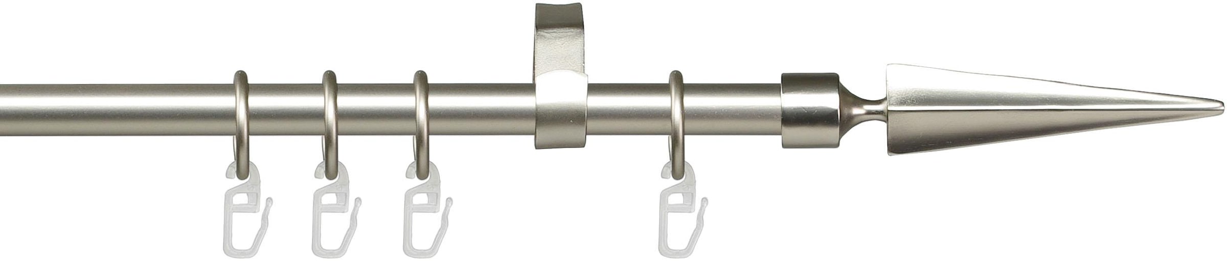 Liedeco Gardinenstange "Herkules 16 mm" Ø 16 mm 1 läufig-läufig Fixmaß günstig online kaufen