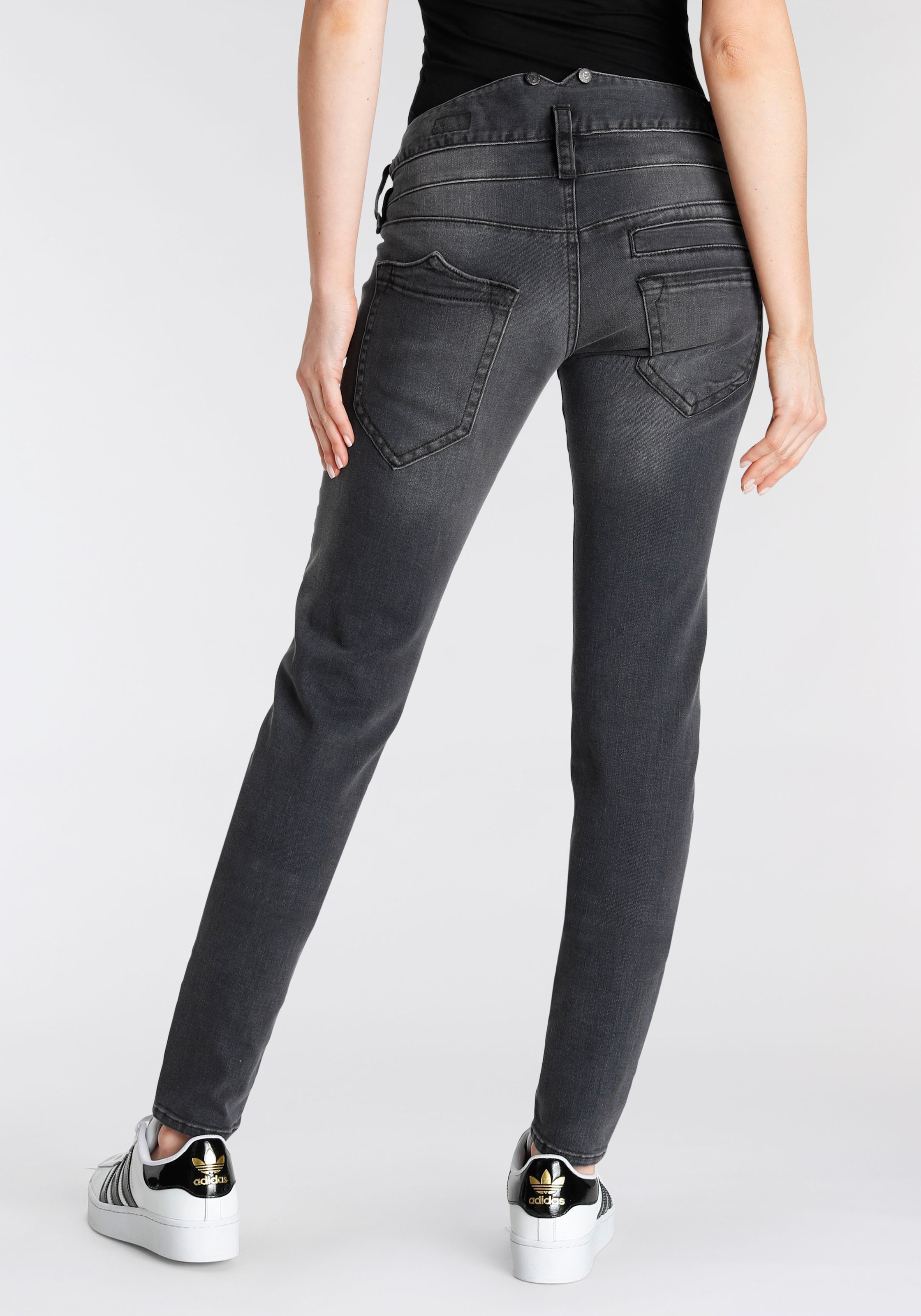 Herrlicher Slim-fit-Jeans »Pitch Slim Organic Denim Cashmere«, extra komfortabel