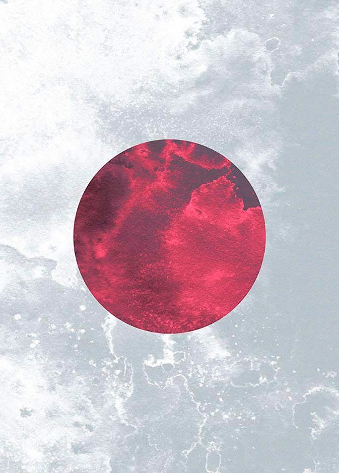 Komar Bild »Solum Ignis« Abstrakt 1 Stk. tlg. Wandbild zur Dekoration - ohne Rahmen