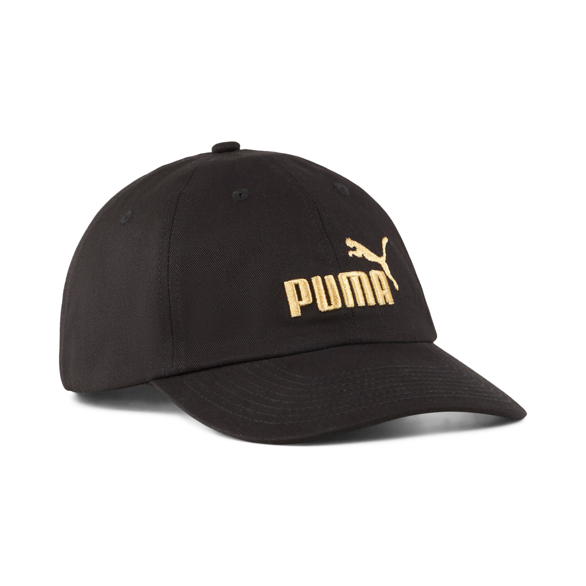 PUMA Herren Baseball Cap "ESS NO.1 LOGO BB CAP"puma schwarz, gold, logo, unifarben, Baumwolle, Caps, für Erwachsene, sportlicher Stil, leichtes