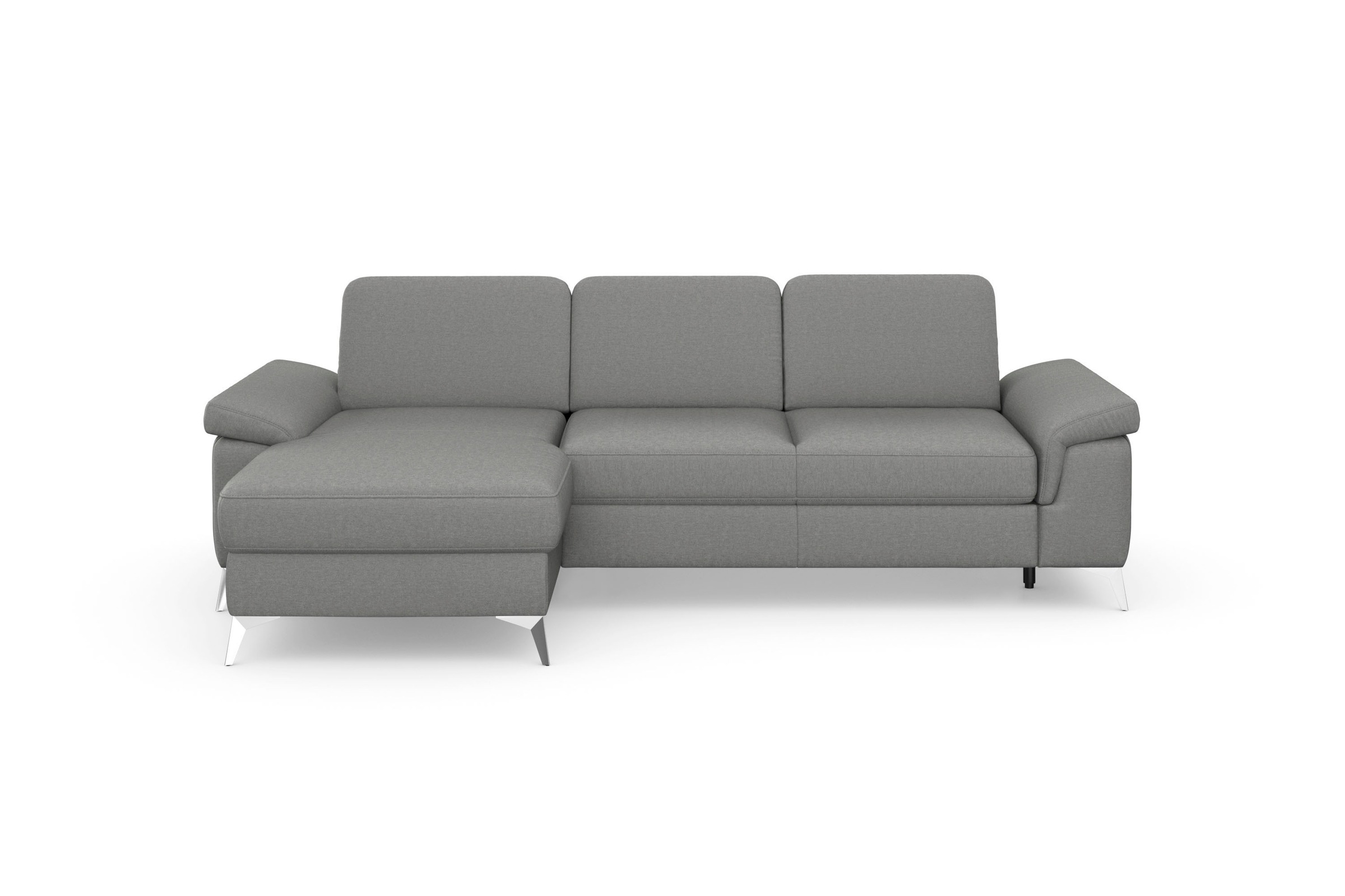 sit&more Ecksofa "Padua L-Form", inklusive Sitztiefenverstellung, Armteilfu günstig online kaufen