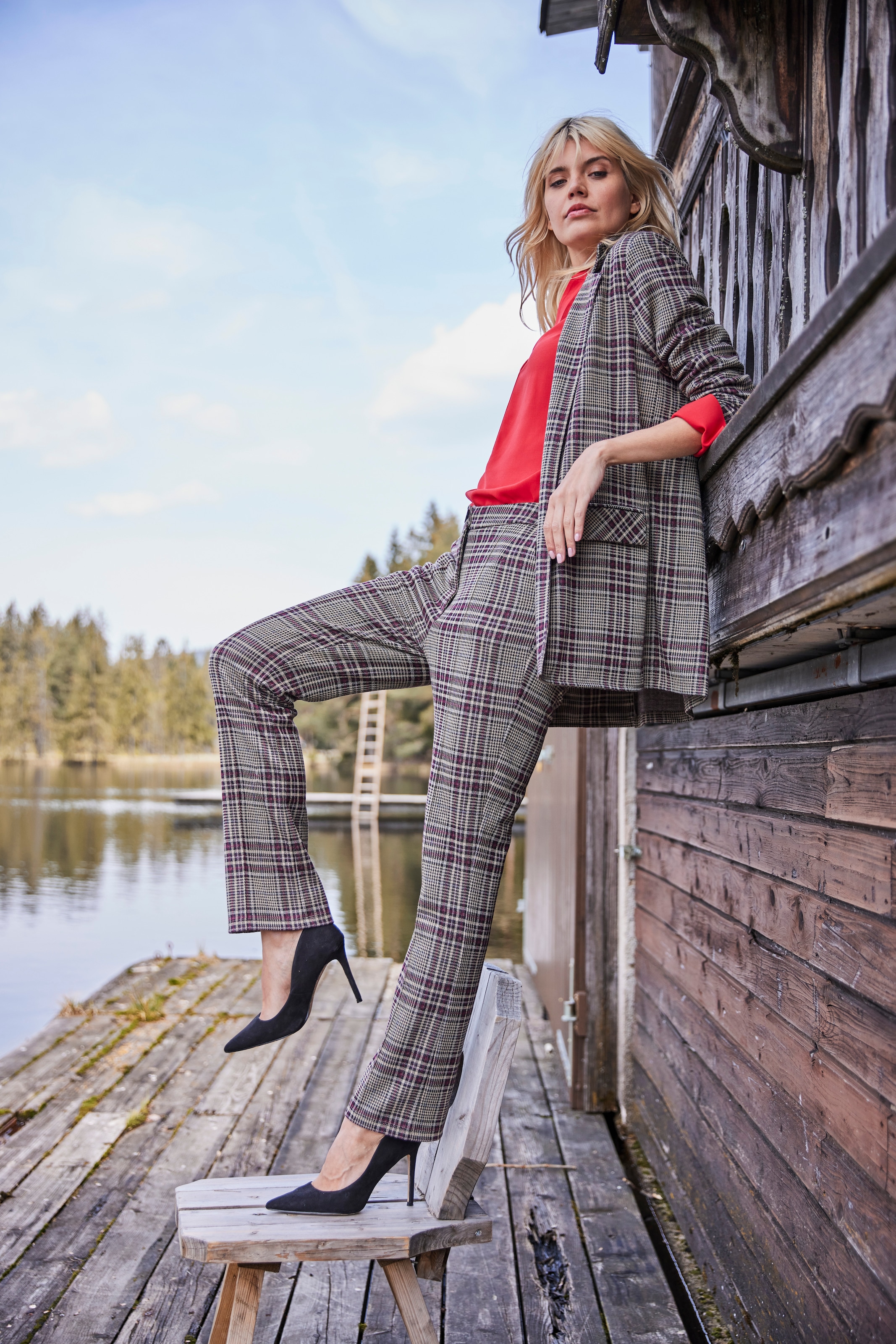 Aniston SELECTED Longbluse, mit extra-langen Manschetten online kaufen |  BAUR