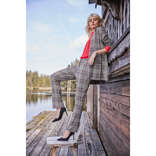| kaufen Aniston mit BAUR extra-langen Manschetten SELECTED Longbluse, online