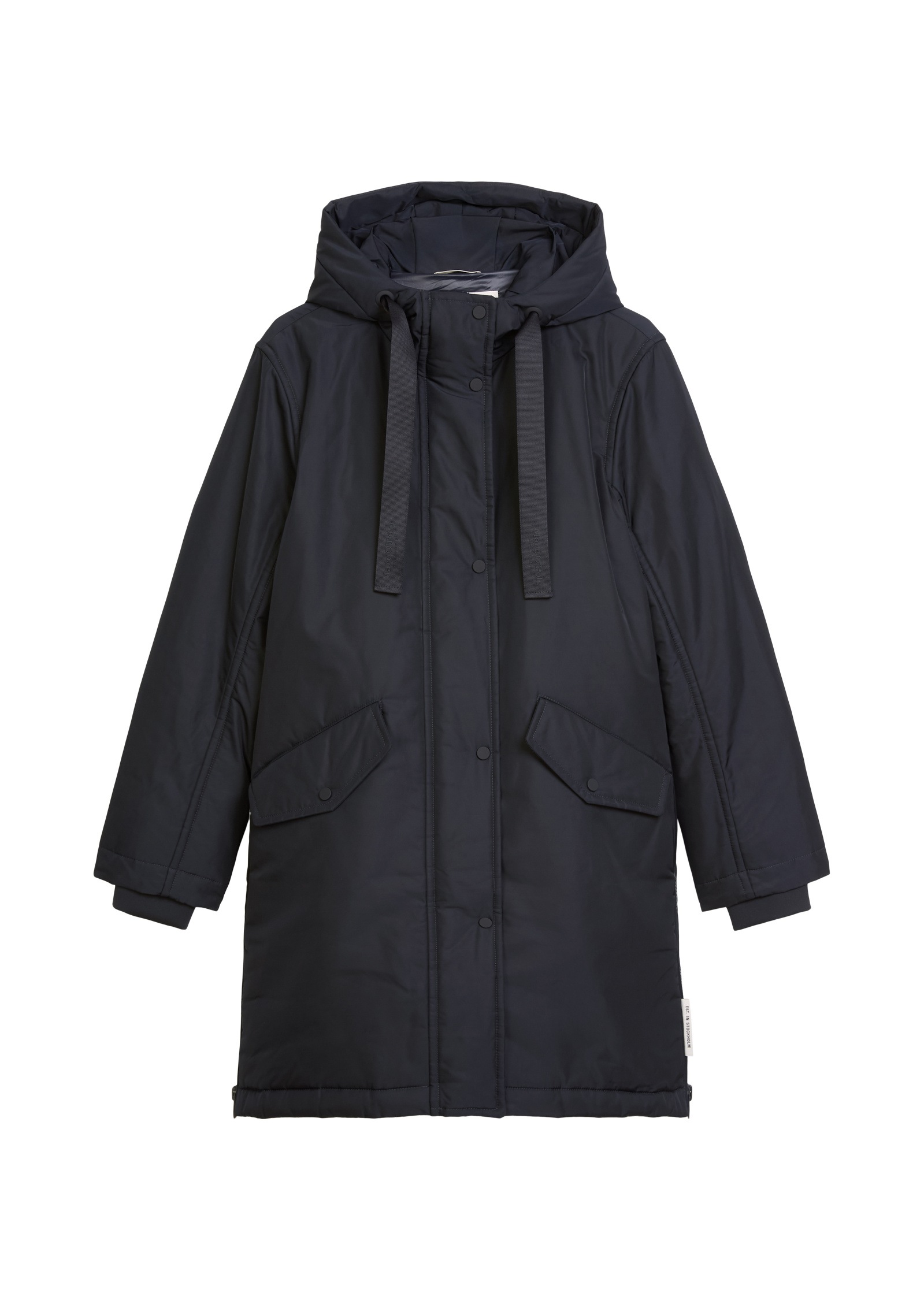 Marc O'Polo Outdoorjacke »aus recyeltem Polyester-Twill WR« ohne Kapuze