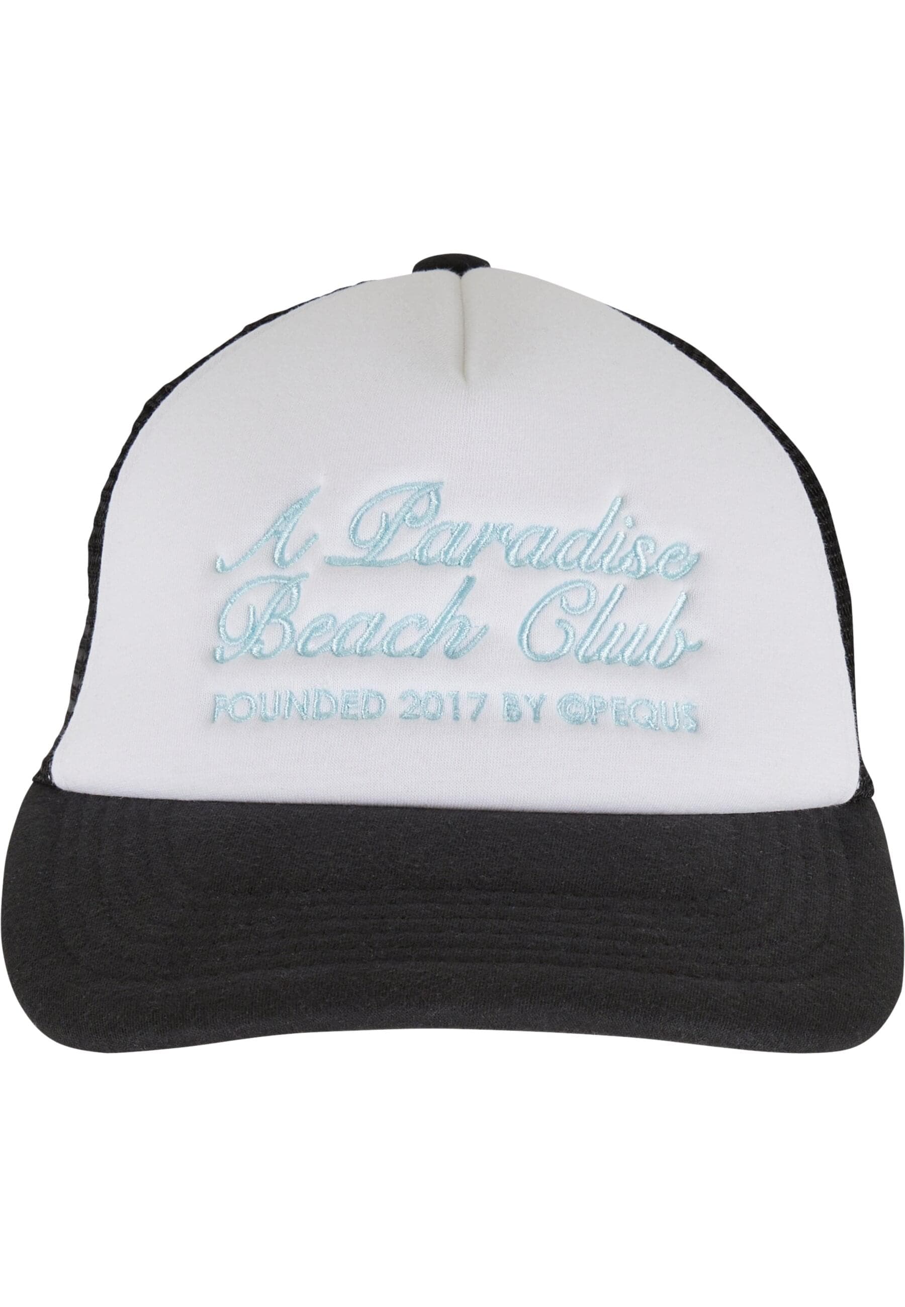 PEQUS Trucker Cap »PEQUS PEQUS A Paradise Beach Club Curved Logo Trucker Cap«