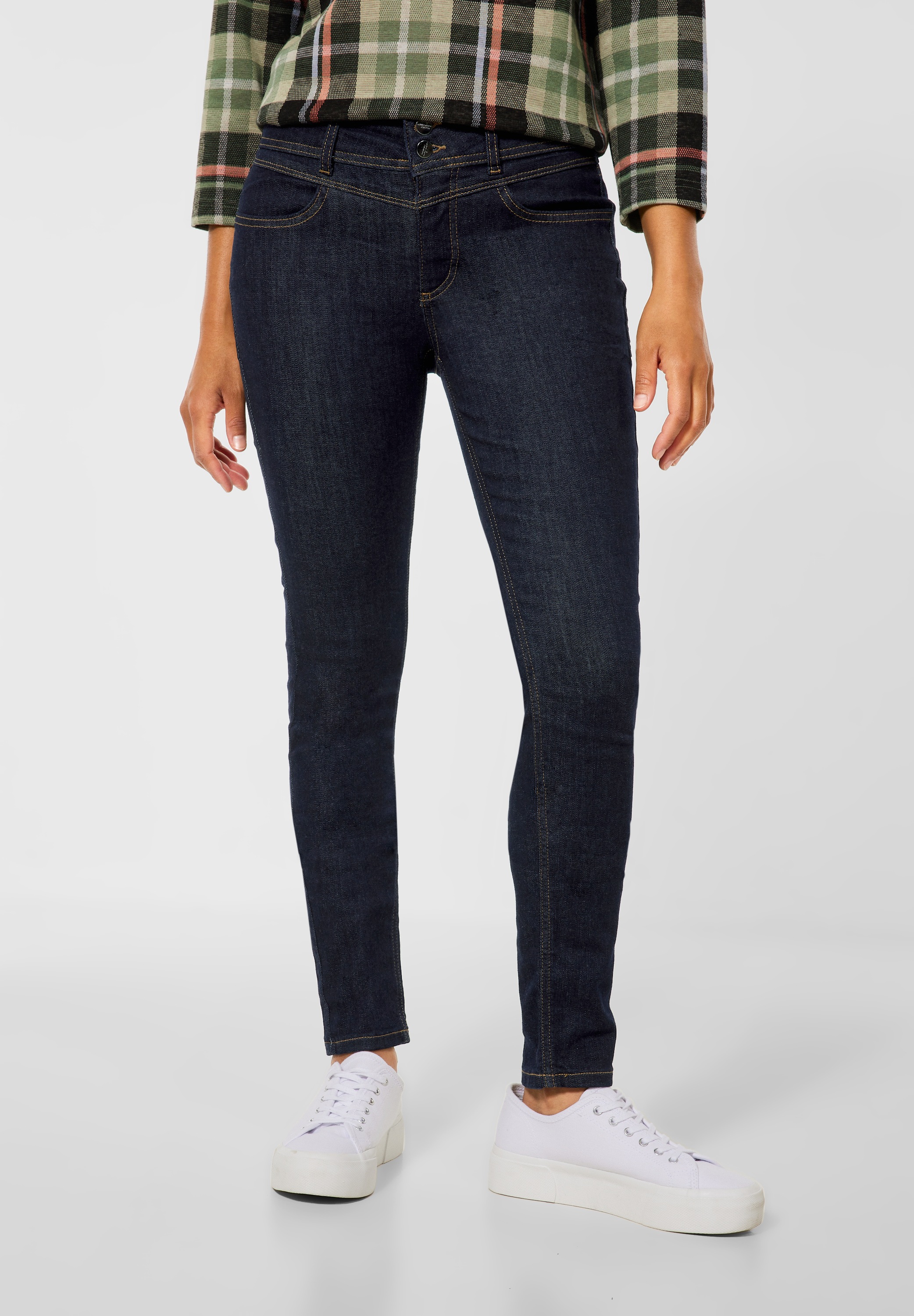 STREET ONE Slim-fit-Jeans, 4-Pocket Style