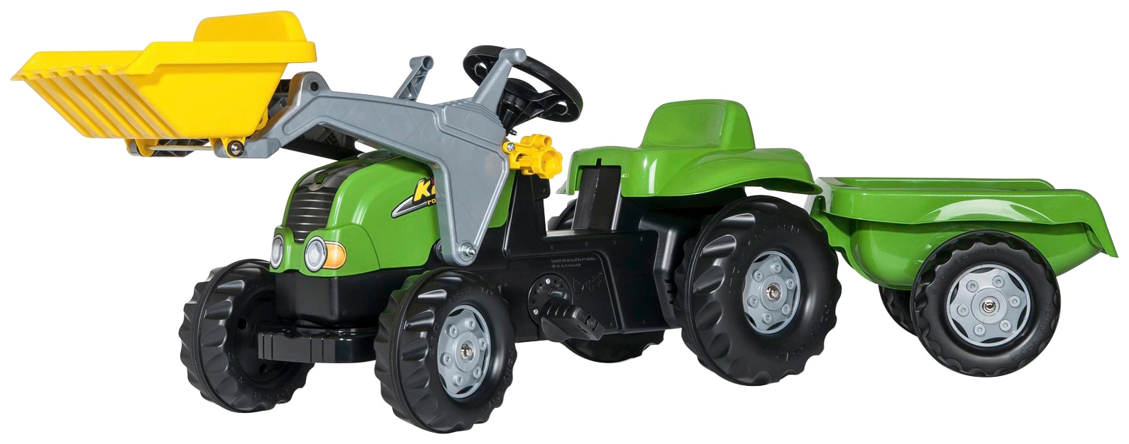 Rolly Toys Tretfahrzeug Traktor su Trailer ir Lad...