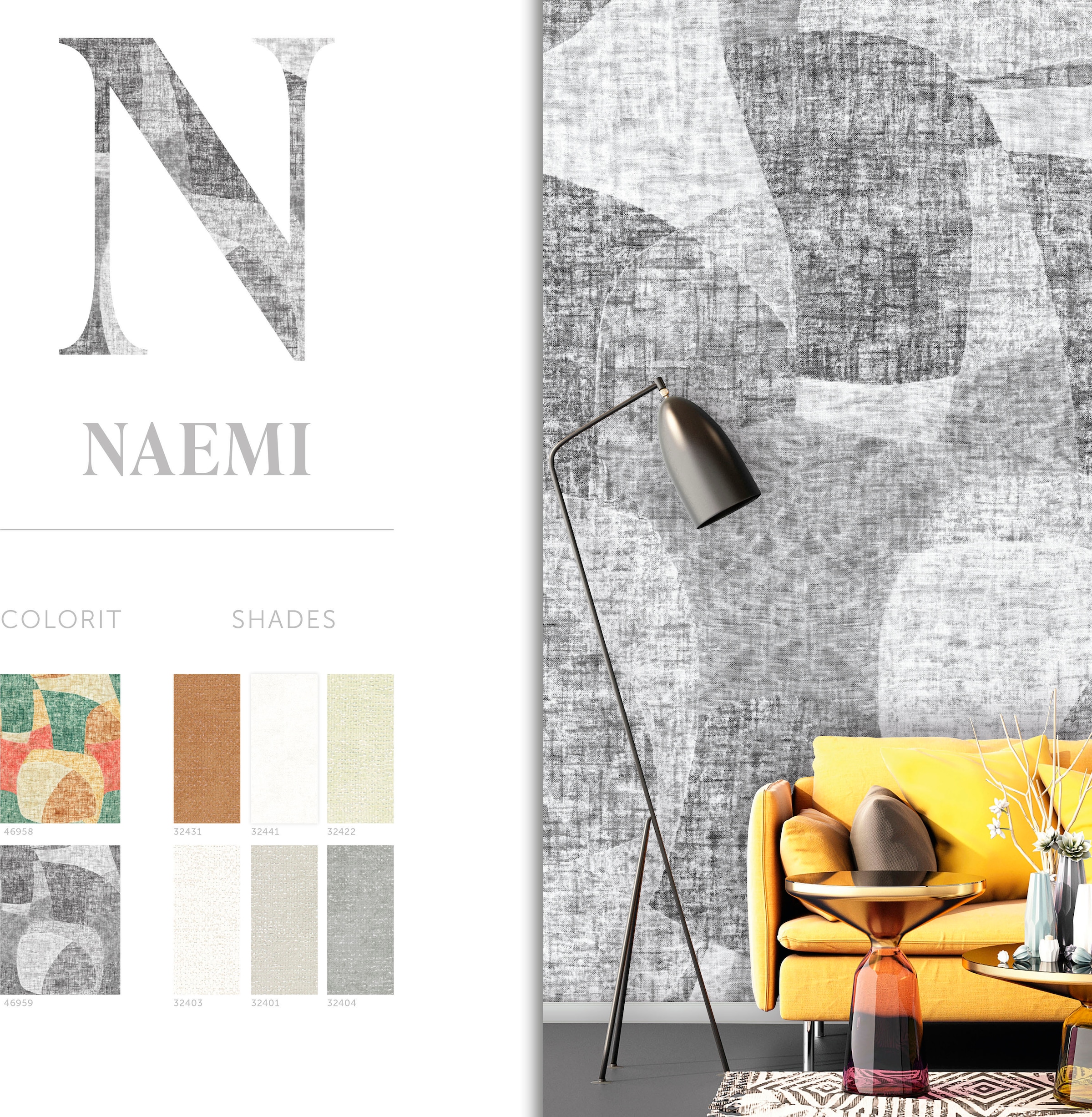 Marburg Fototapete »Naomi, glatt, online | kaufen Küche matt«, Wohnzimmer für gemustert, moderne BAUR Vliestapete Schlafzimmer