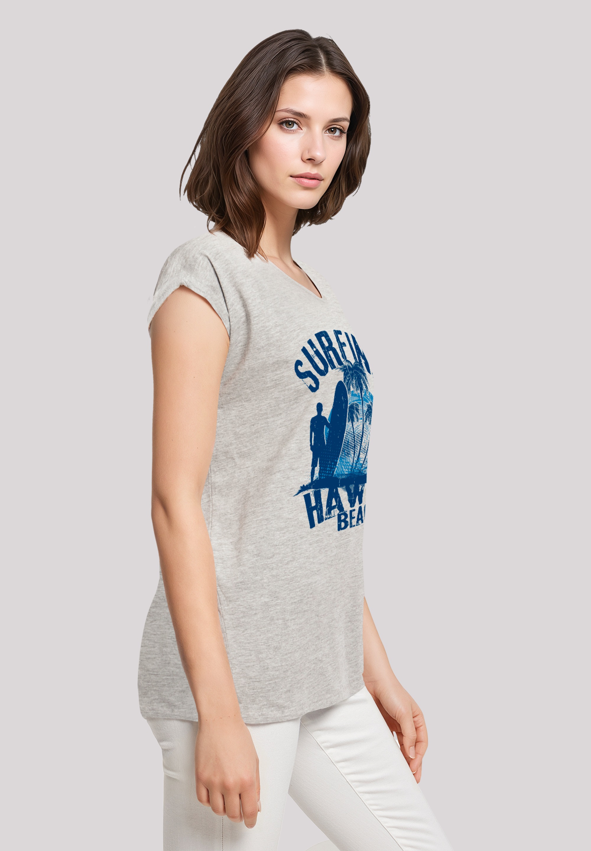 F4NT4STIC T-Shirt »Hawaii Surf Beach Summer«, Premium Qualität