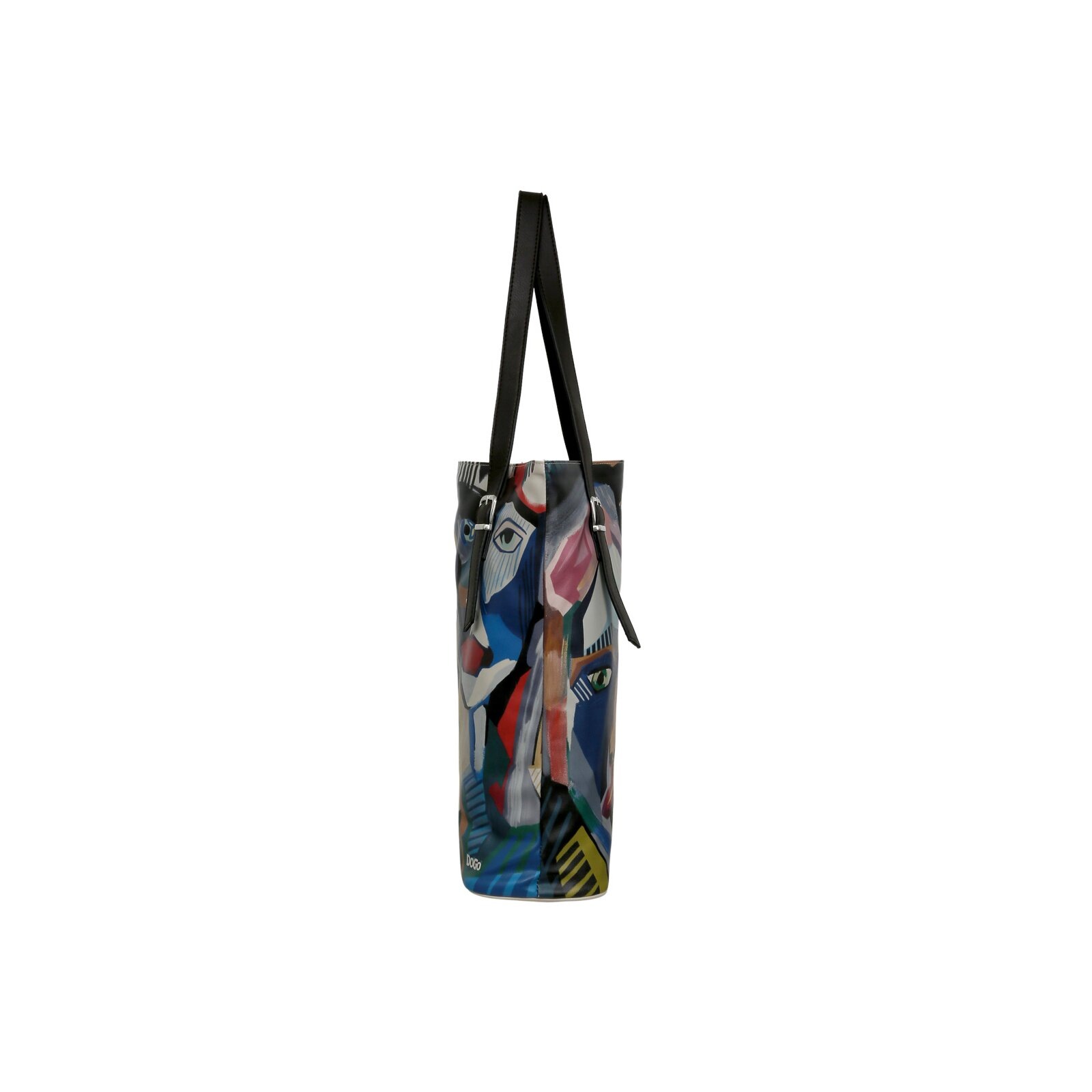 DOGO Umhängetasche "Damen Tall Bag You Are Never Alone Vegan Damen Handtasc günstig online kaufen