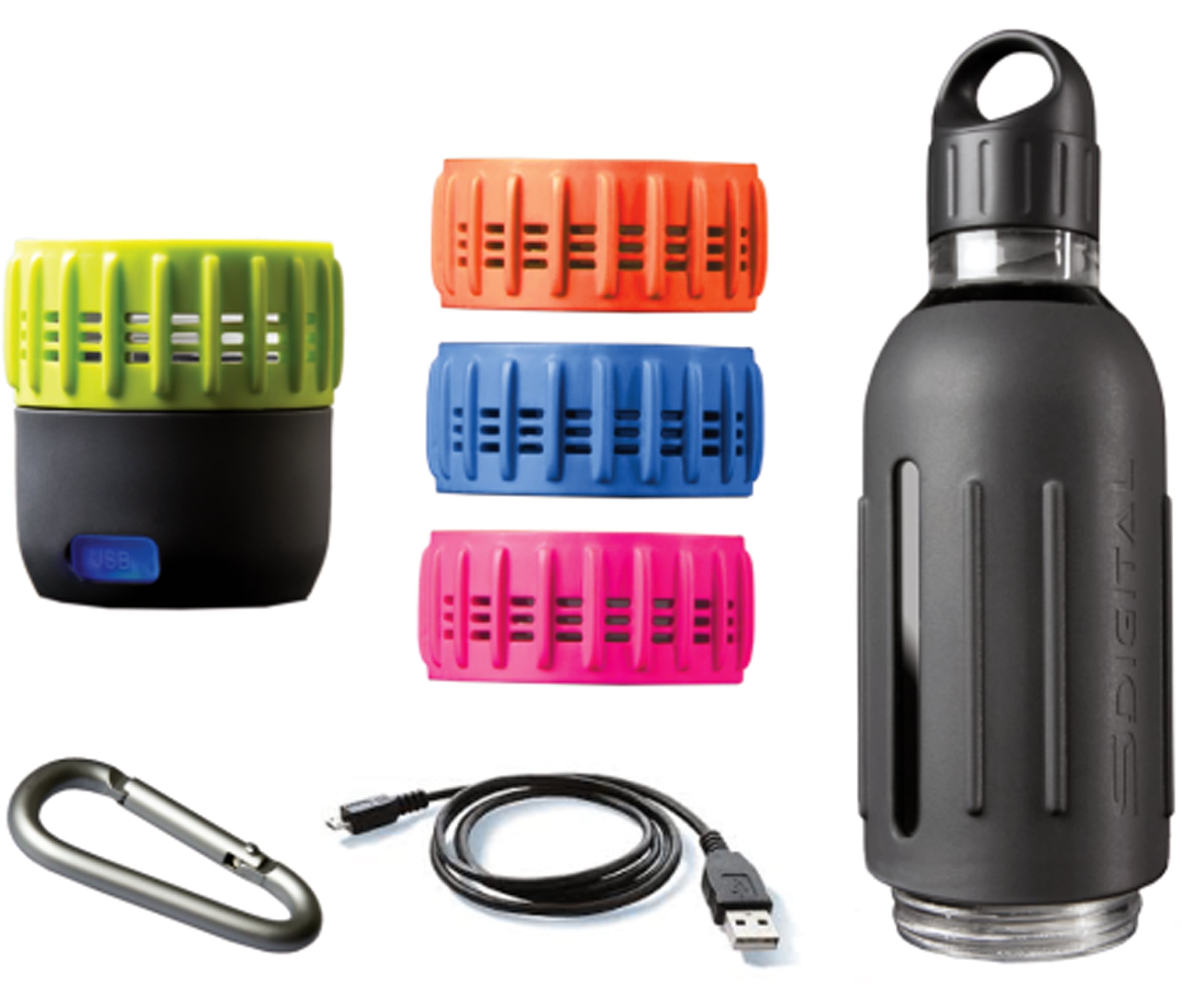 Trinkflasche »Spritz - Workout Kit«, mit 360° Sound