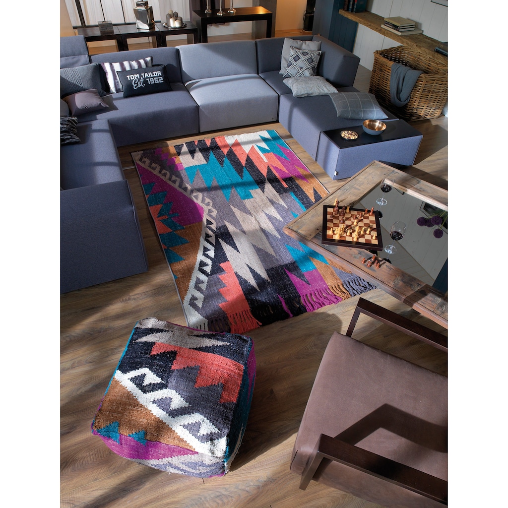 TOM TAILOR HOME Teppich »Funky Kelim«, rechteckig