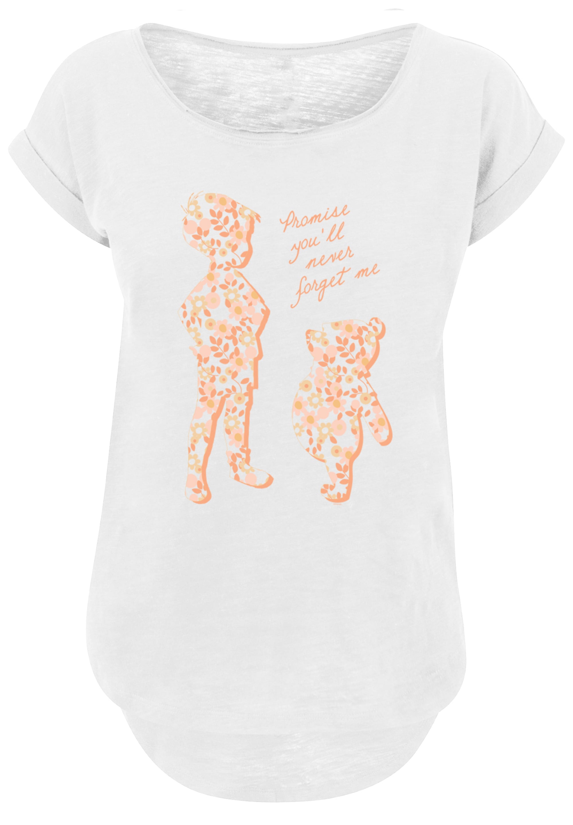 F4NT4STIC T-Shirt »Disney Winnie Puuh Der Bär Promise Never Forget«, Print