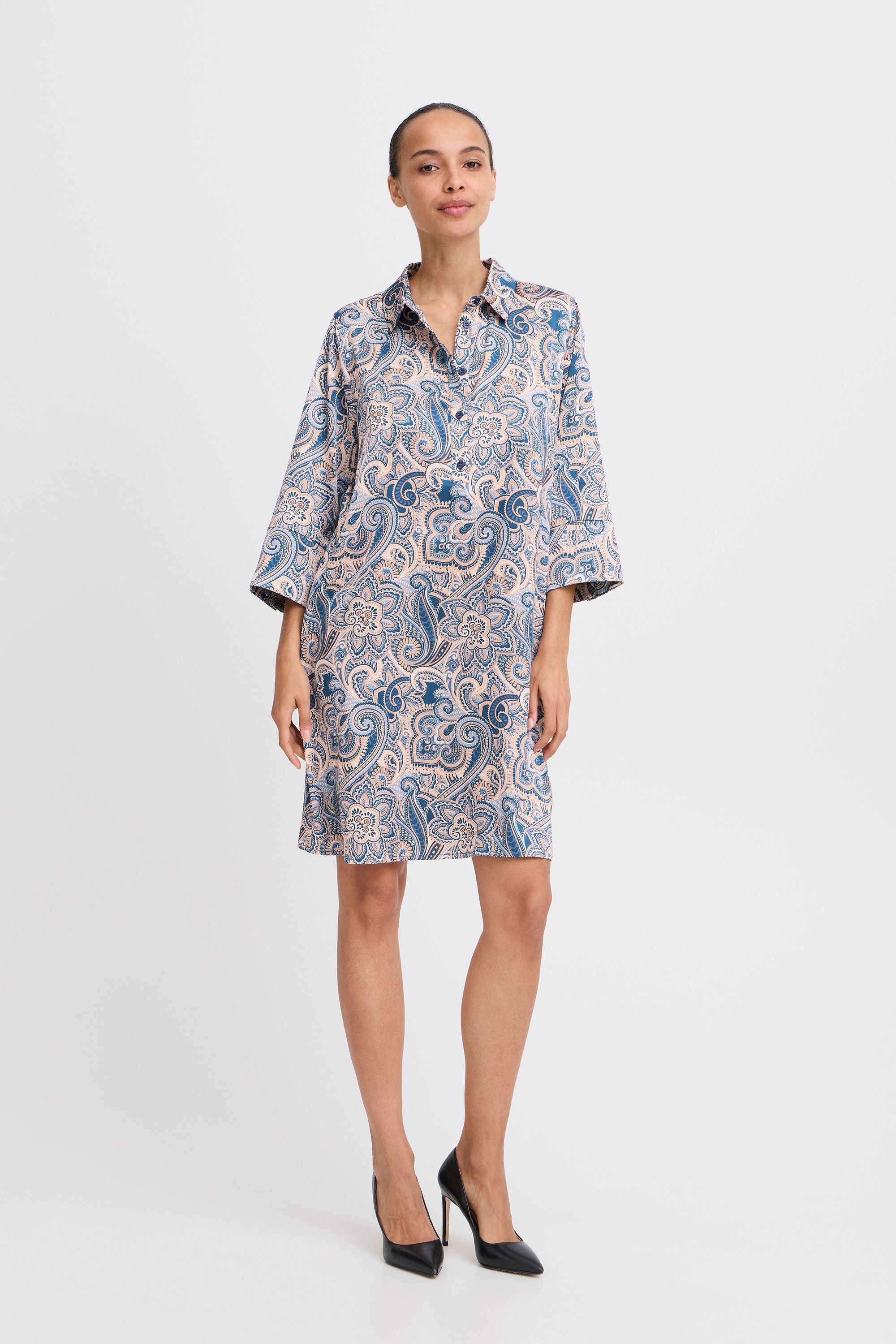 b.young Midikleid »Midikleid BYHILLY SHORT DRESS«