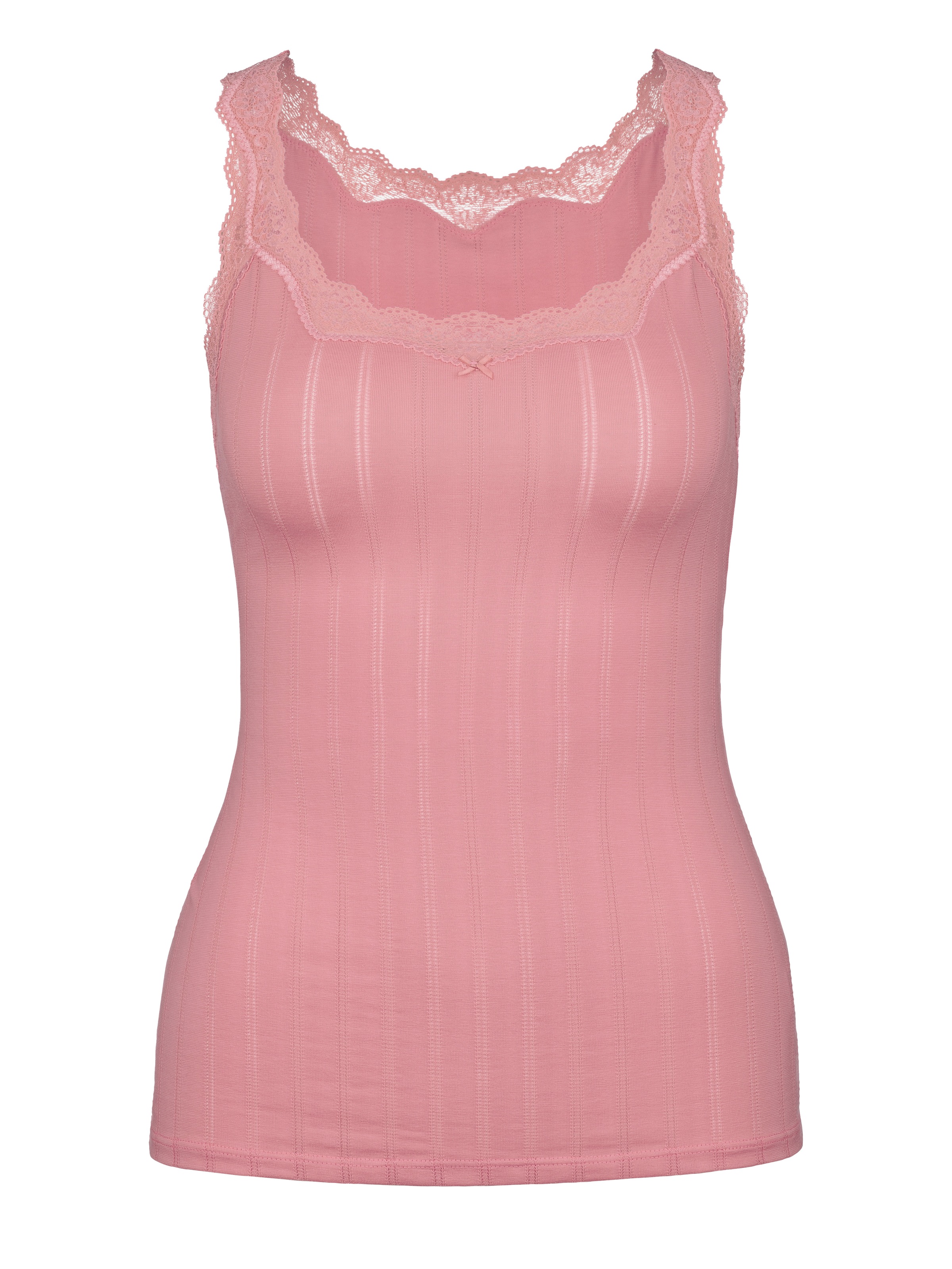 CALIDA Tanktop "Etude Toujours", zarte Spitze, Nadelstreifen-Design, Cotton günstig online kaufen