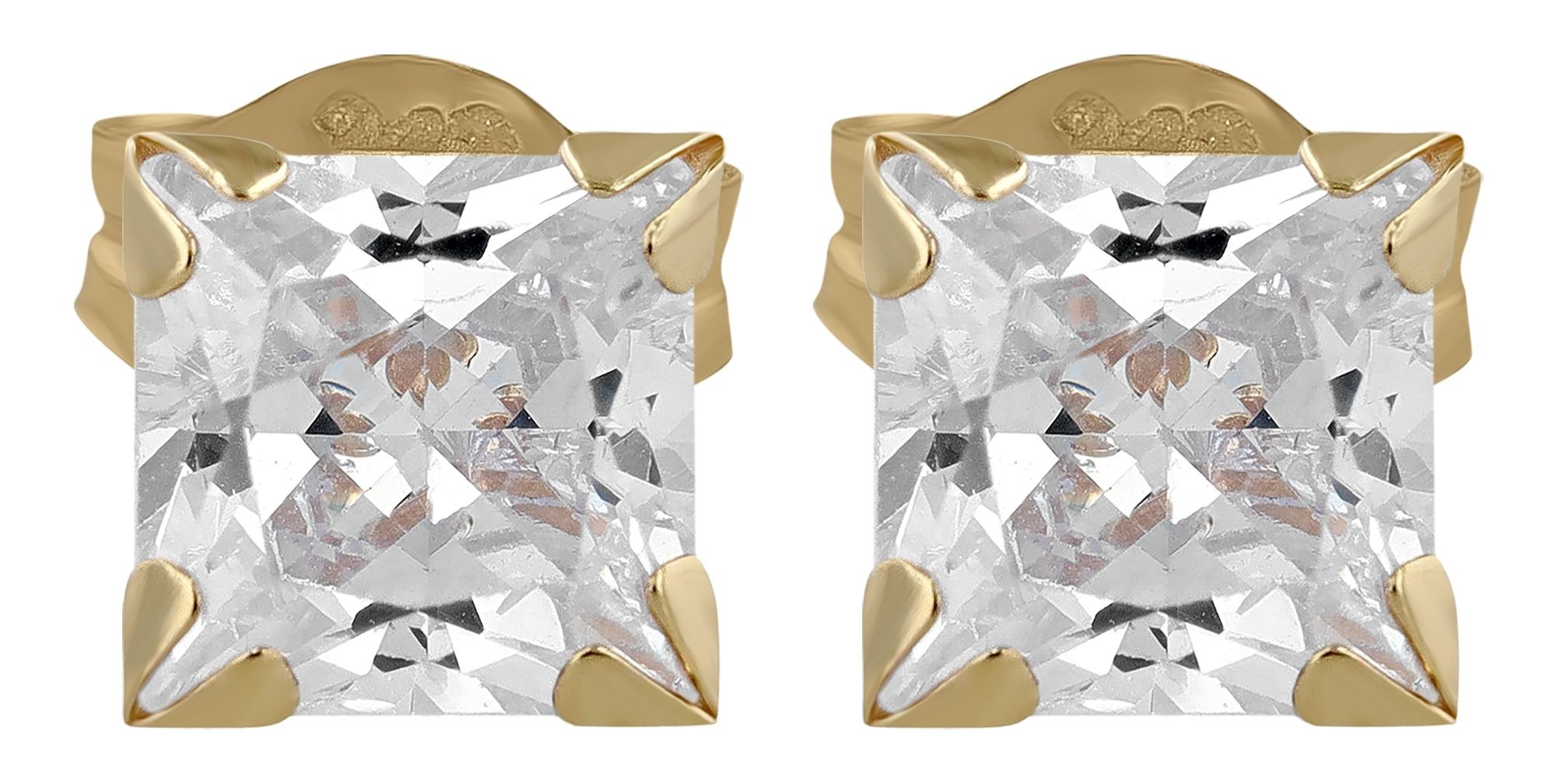 Adelia´s Paar Ohrhänger "Damen Ohrringe – Ohrstecker aus 333 Gold mit Zirko günstig online kaufen