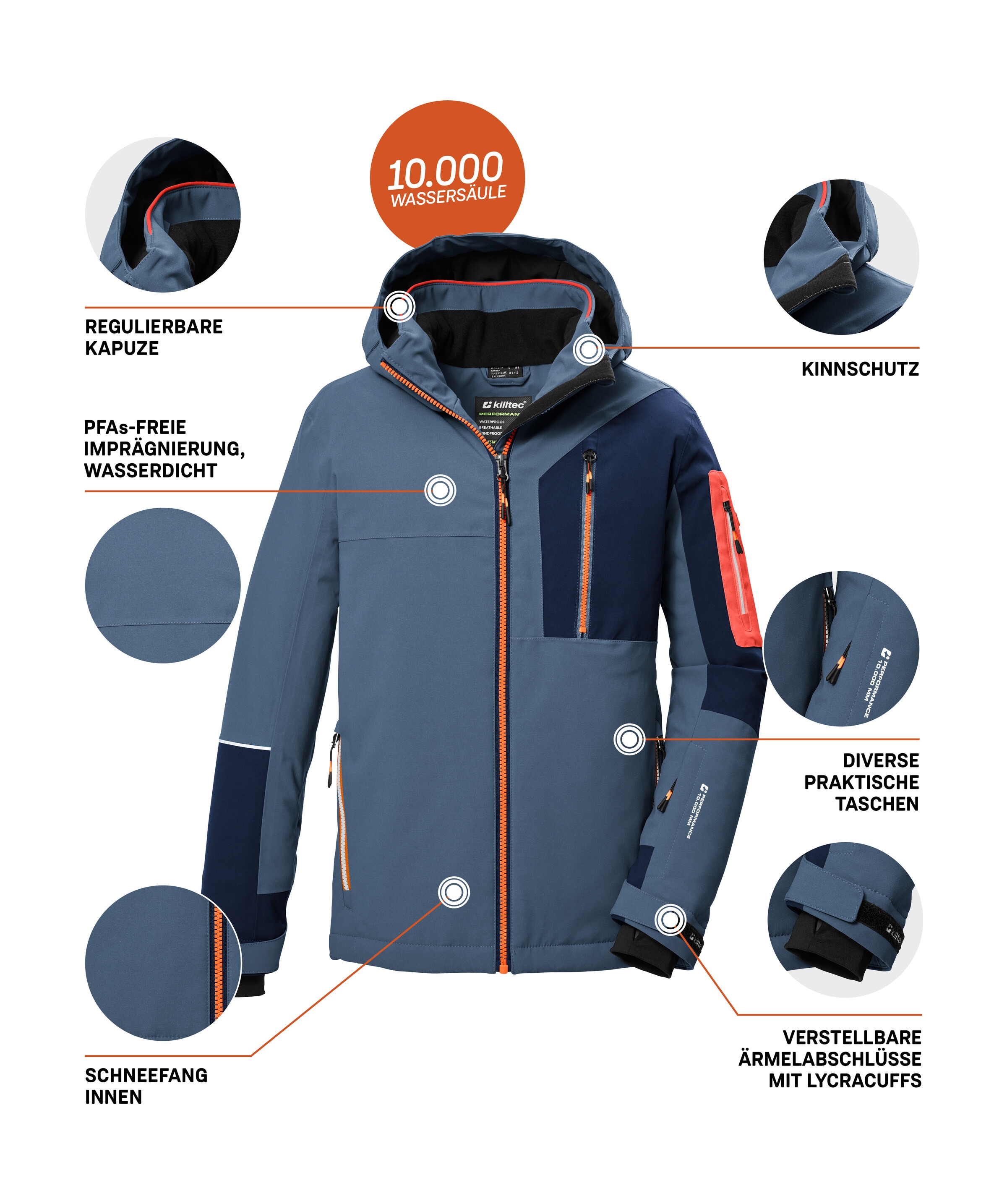 Killtec Skijacke »KSW 391 BYS SKI JCKT«