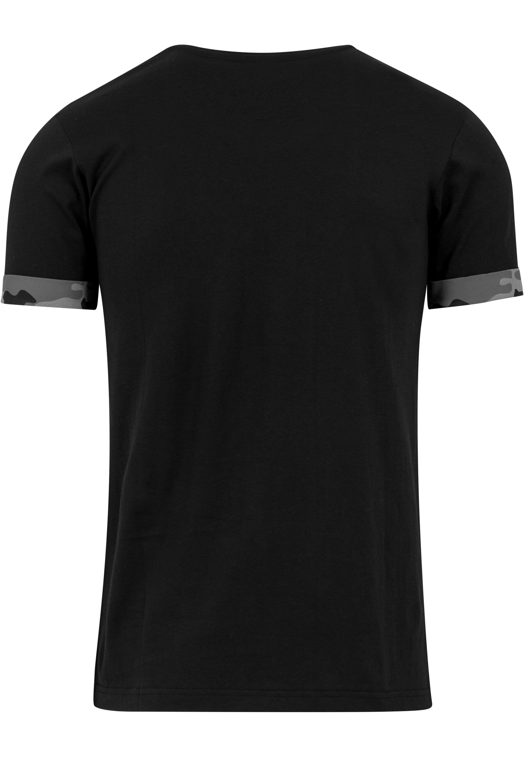 URBAN CLASSICS T-Shirt »Urban Classics Herren Camo Contrast Pocket Tee«, (1 tlg.)