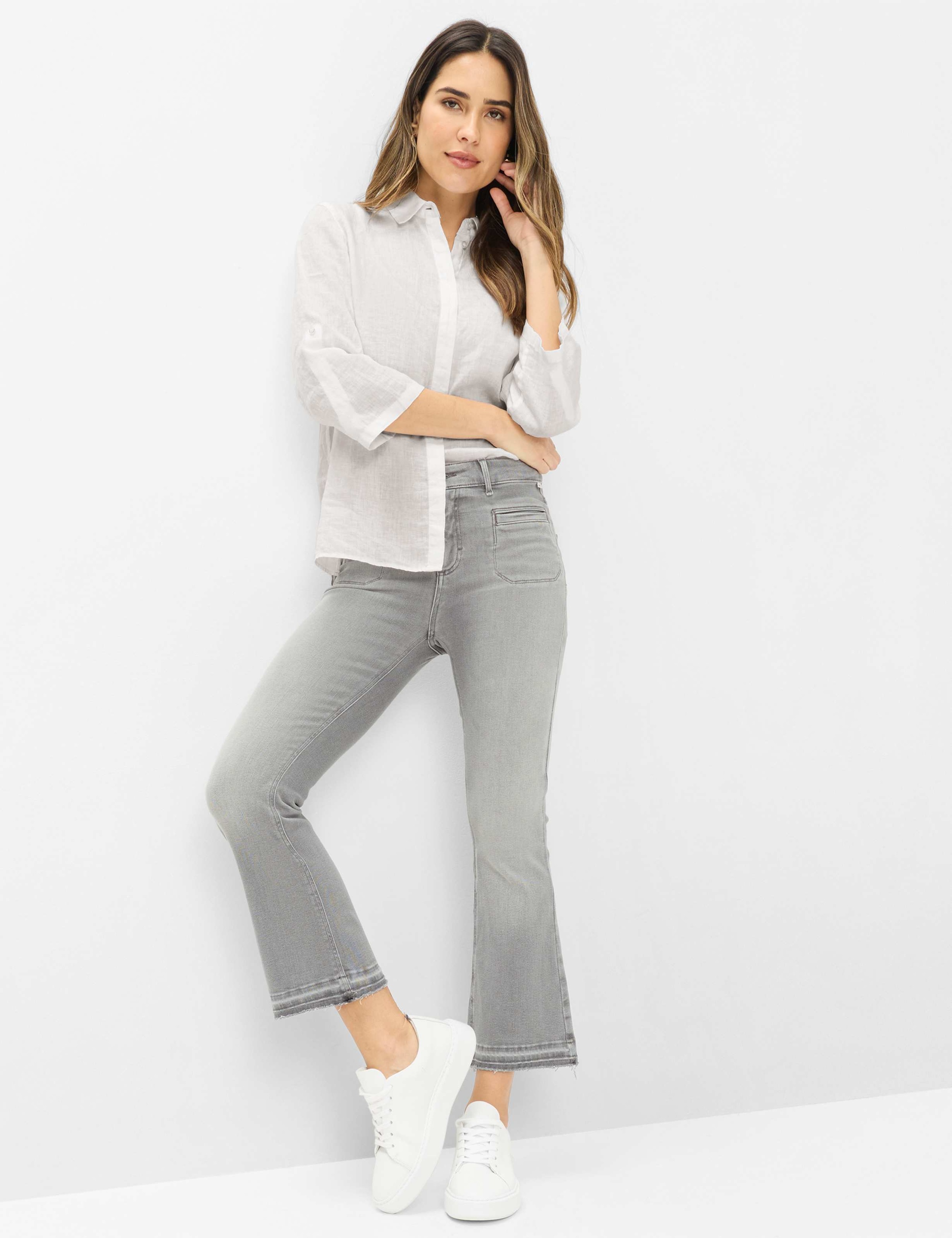 BRAX Ana S 5-Pocket Jeans Light Grey 46 2
