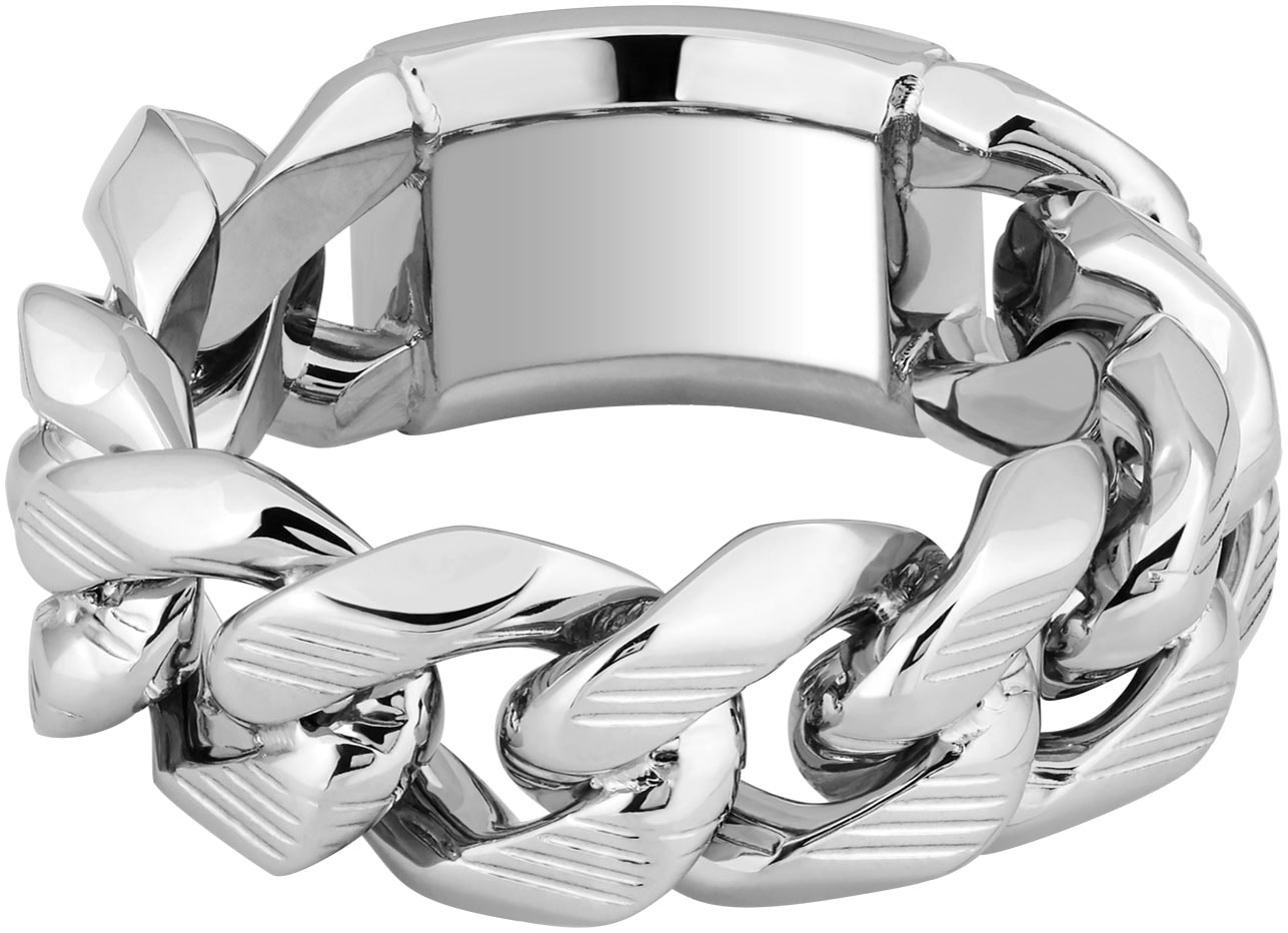 BOSS Fingerring »KASSY EMBLEM, 1580681M,L«, mit Emaille