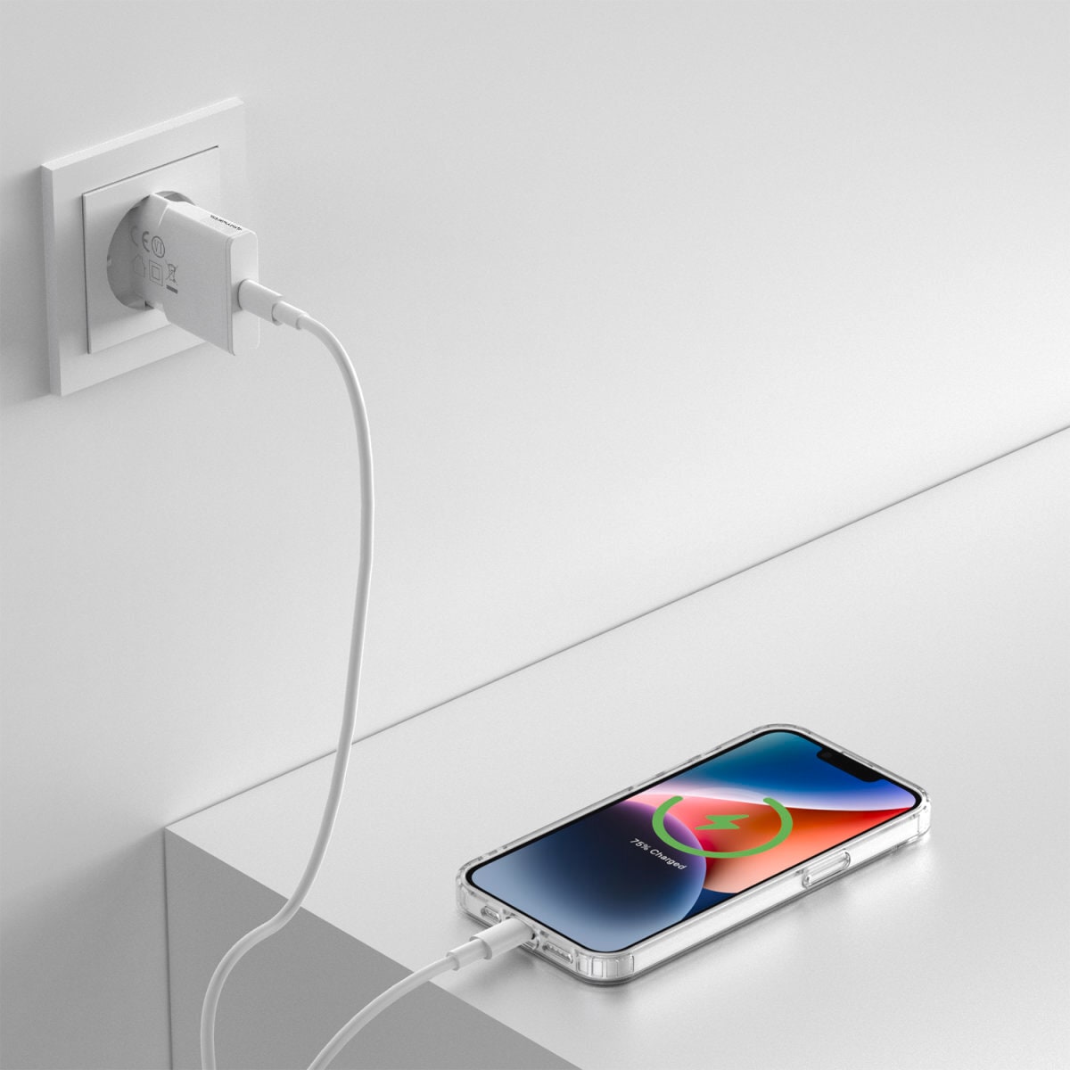 4smarts Handyhülle »3in1 Premium Starter Set für Apple iPhone SE (4.Gen.)«, Backcover, Schutzhülle, Handyschutzhülle, Case, Schutzcase, stoßfest