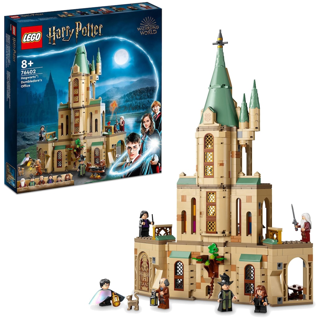 LEGO® Konstruktionsspielsteine »Hogwarts™: Dumbledores Büro (76402), LEGO® Harry Potter«, (654 St.)