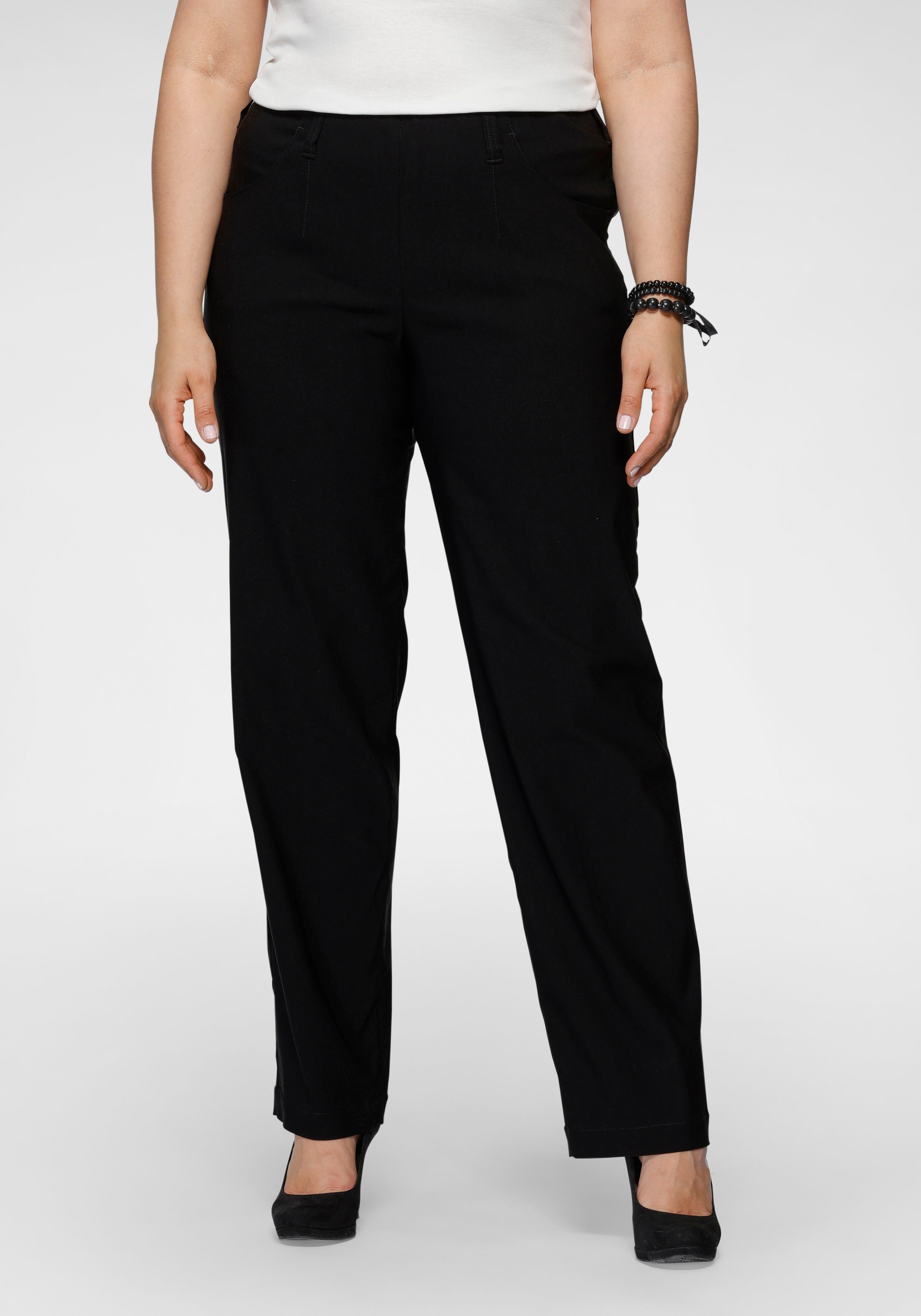 KjBRAND Stoffhose "Sally Bengaline", Sommerhose mit Schlupfbund günstig online kaufen