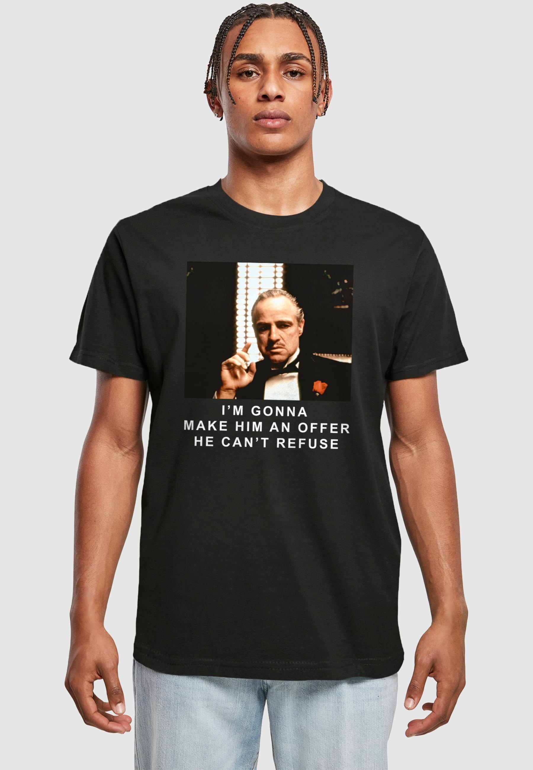 Merchcode T-Shirt »Merchcode Herren Godfather Refuse T-Shirt«, (1 tlg.)
