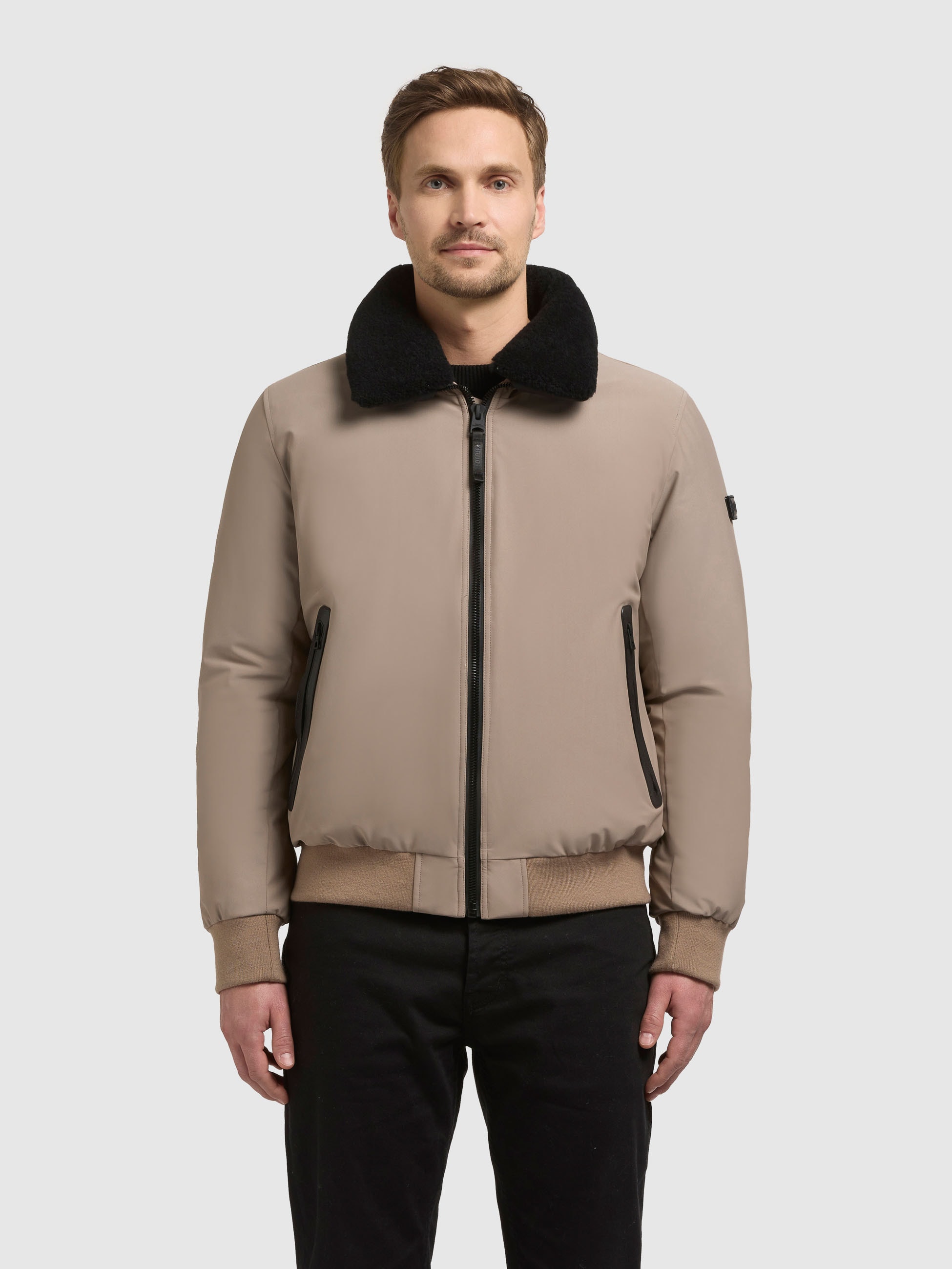 khujo Blouson »GINSTER« ohne Kapuze