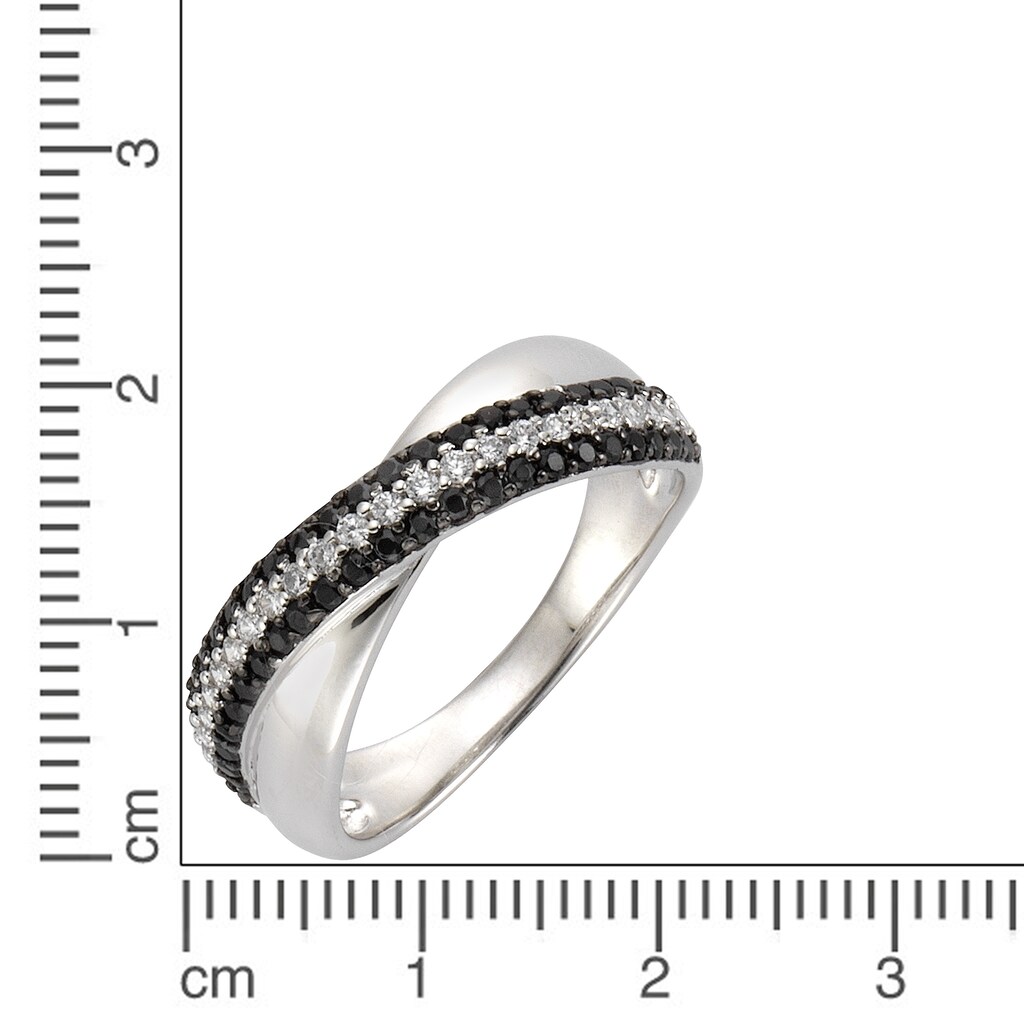 CELESTA Fingerring »925/- Sterling Silber Zirkonia«