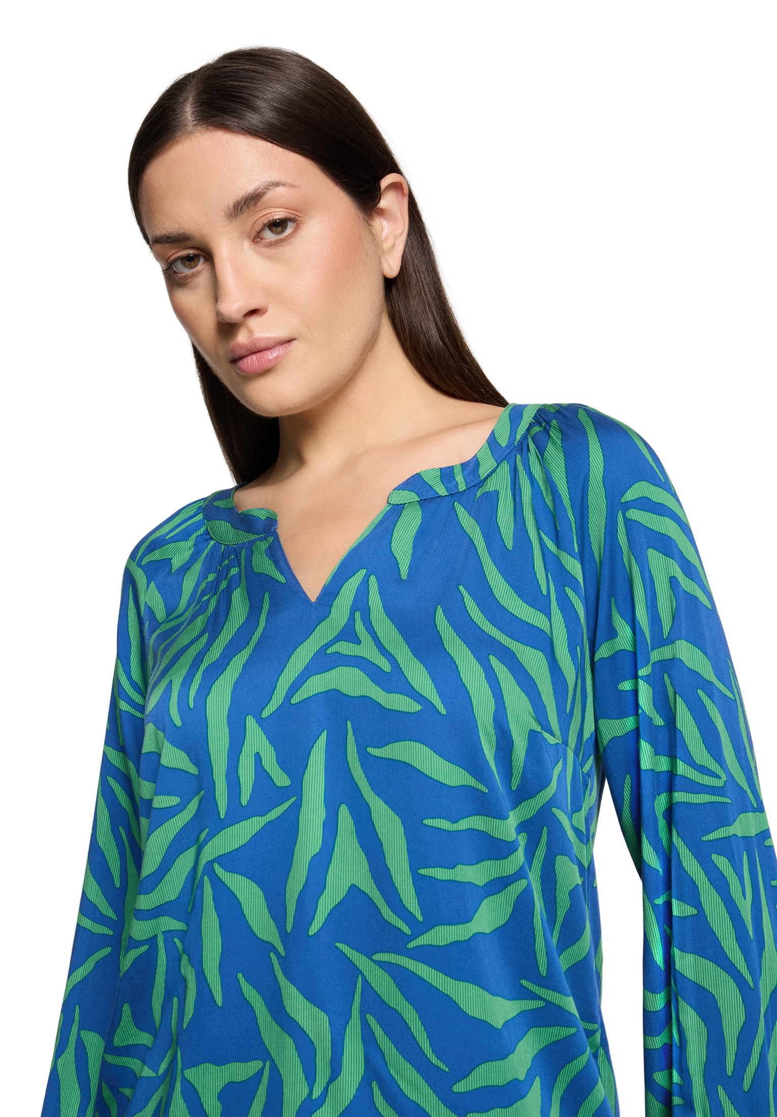 Cartoon Schlupfbluse »Damen mit Muster«