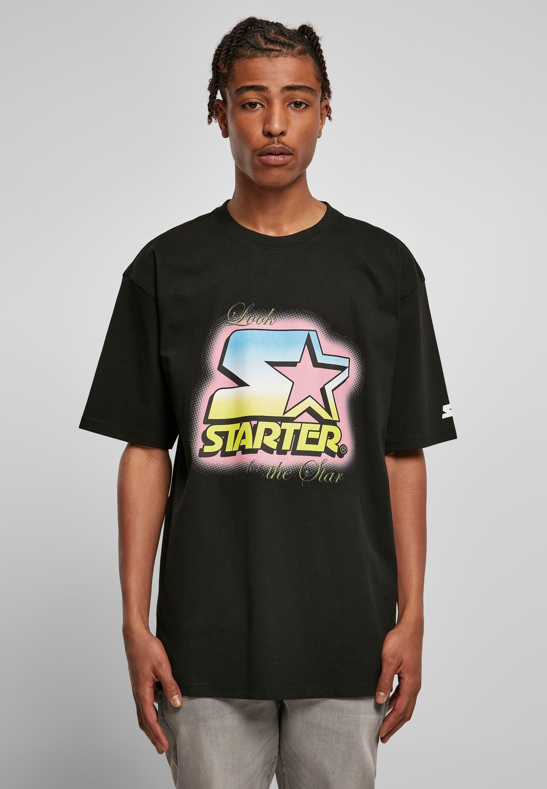 Starter Black Label T-Shirt »Starter Black Label Herren Starter Fresh Logo Tee«, (1 tlg.)
