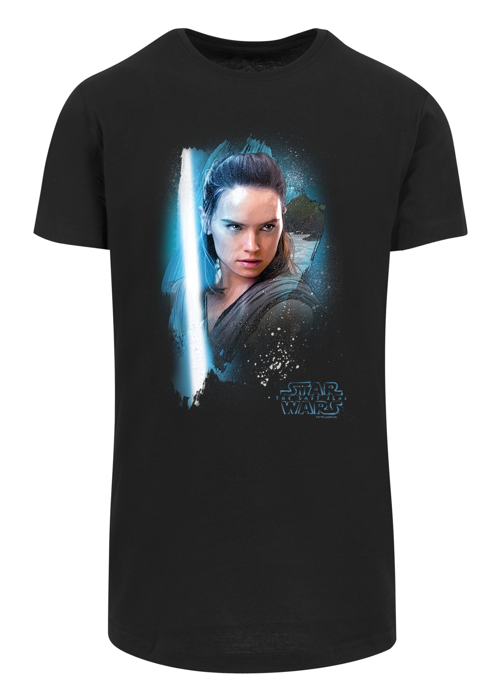 F4NT4STIC T-Shirt »'Star Wars Last Jedi Rey Brushed'«, Print