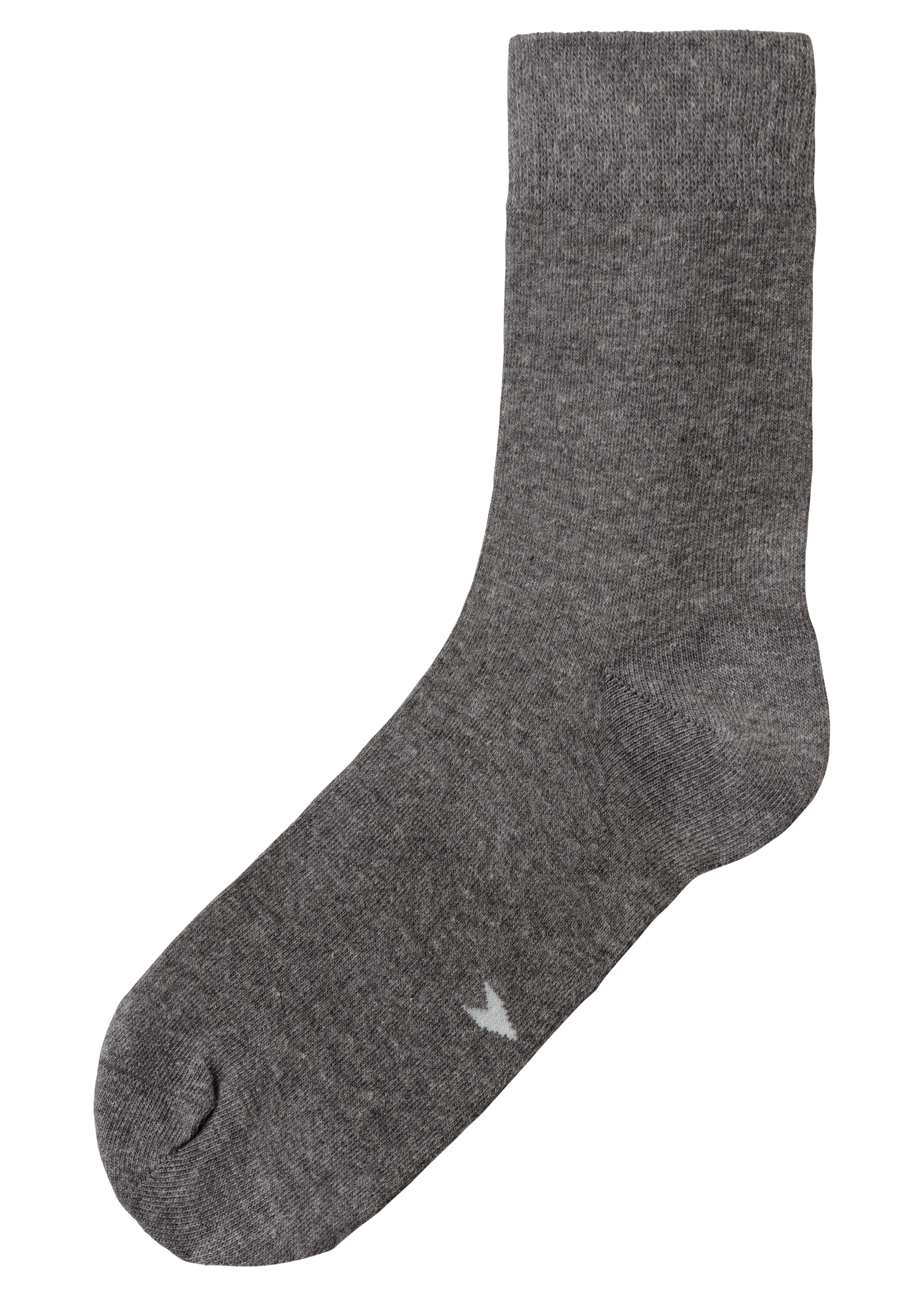 H.I.S Basicsocken, (Packung, 10 Paar), mit eingestrickten Symbolen