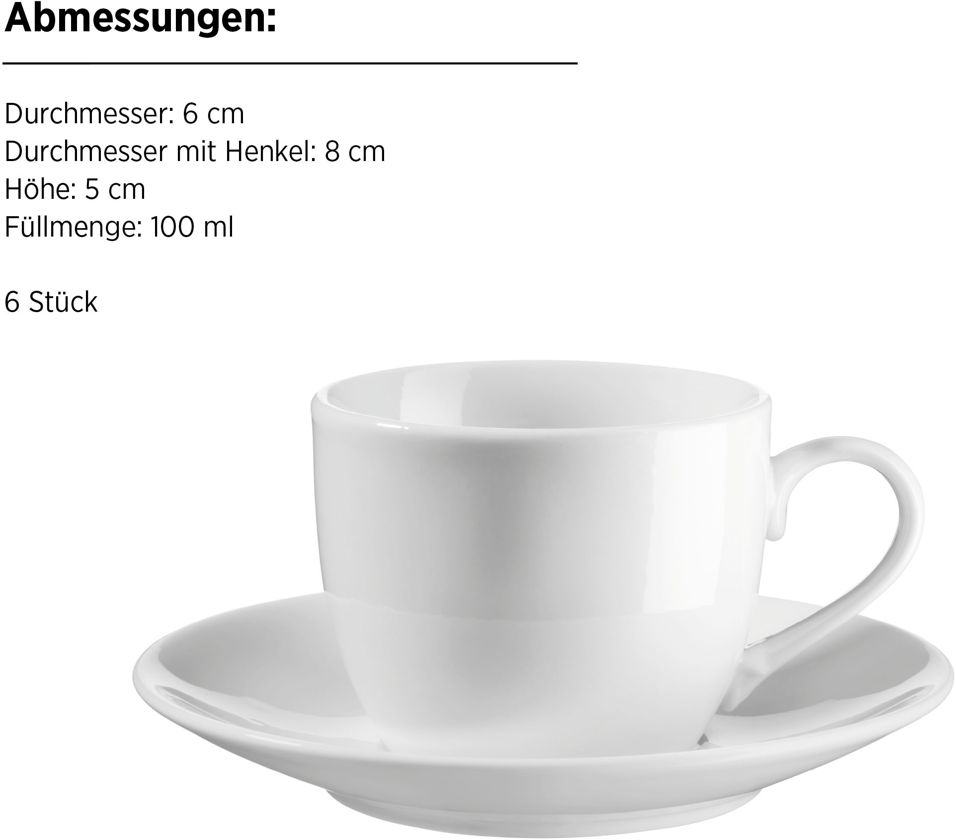 MÄSER Espressotasse »Barca«