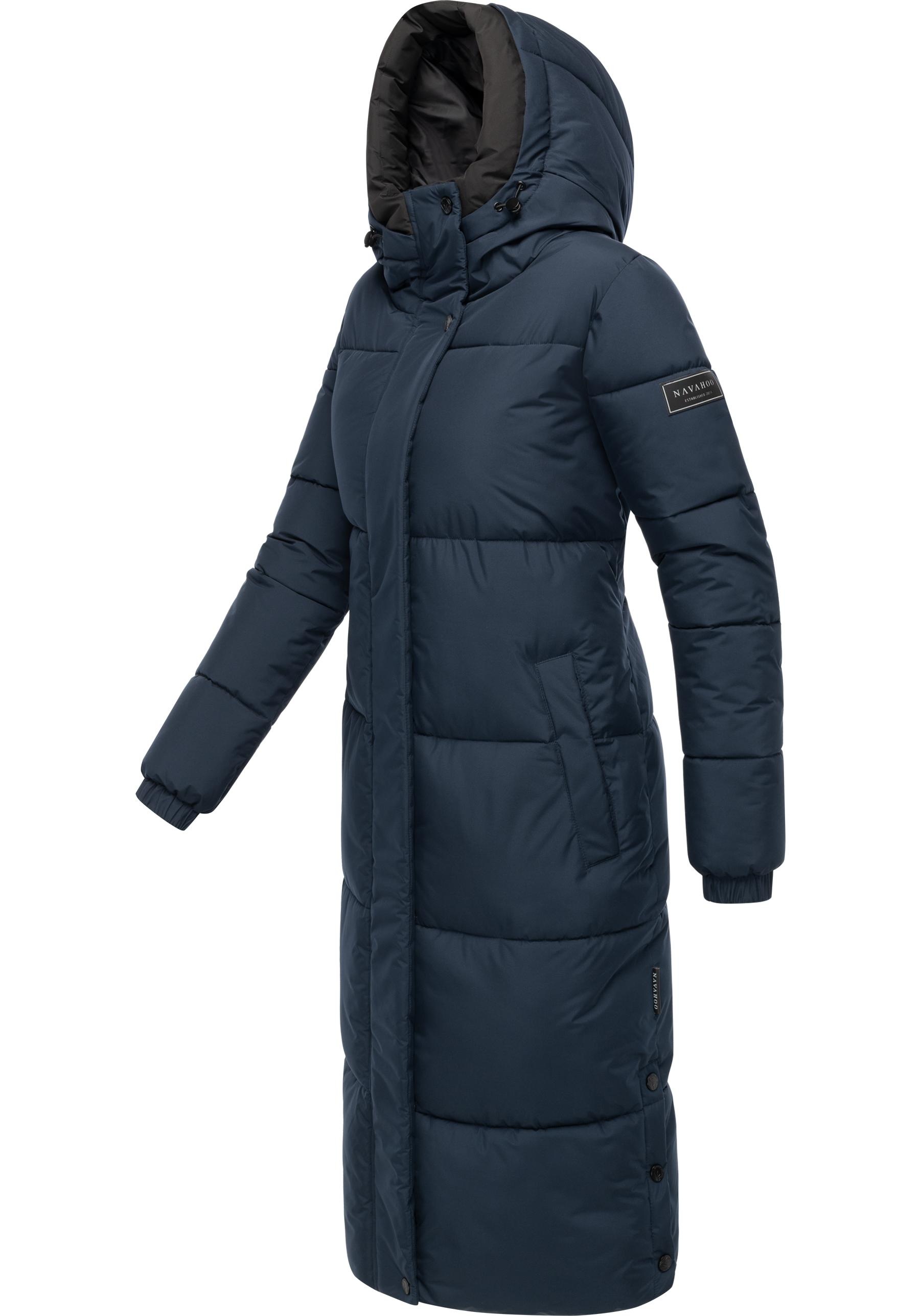 Navahoo Steppmantel »Taublüte XIV« Gesteppter Damen Mantel mit 2-Wege-Reißverschluss