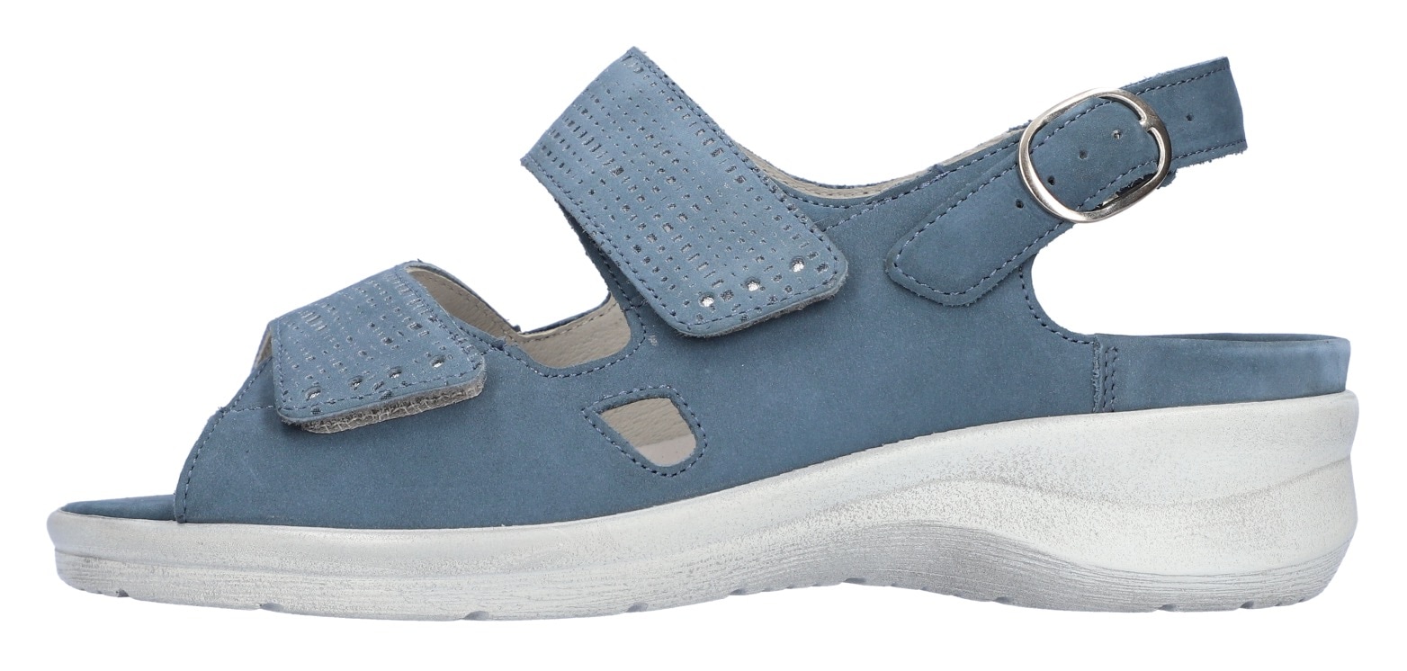 Waldläufer Sandale »MERLE«, Komfortschuh mit Klettverschlüsse und Druckknopf, M-Weite