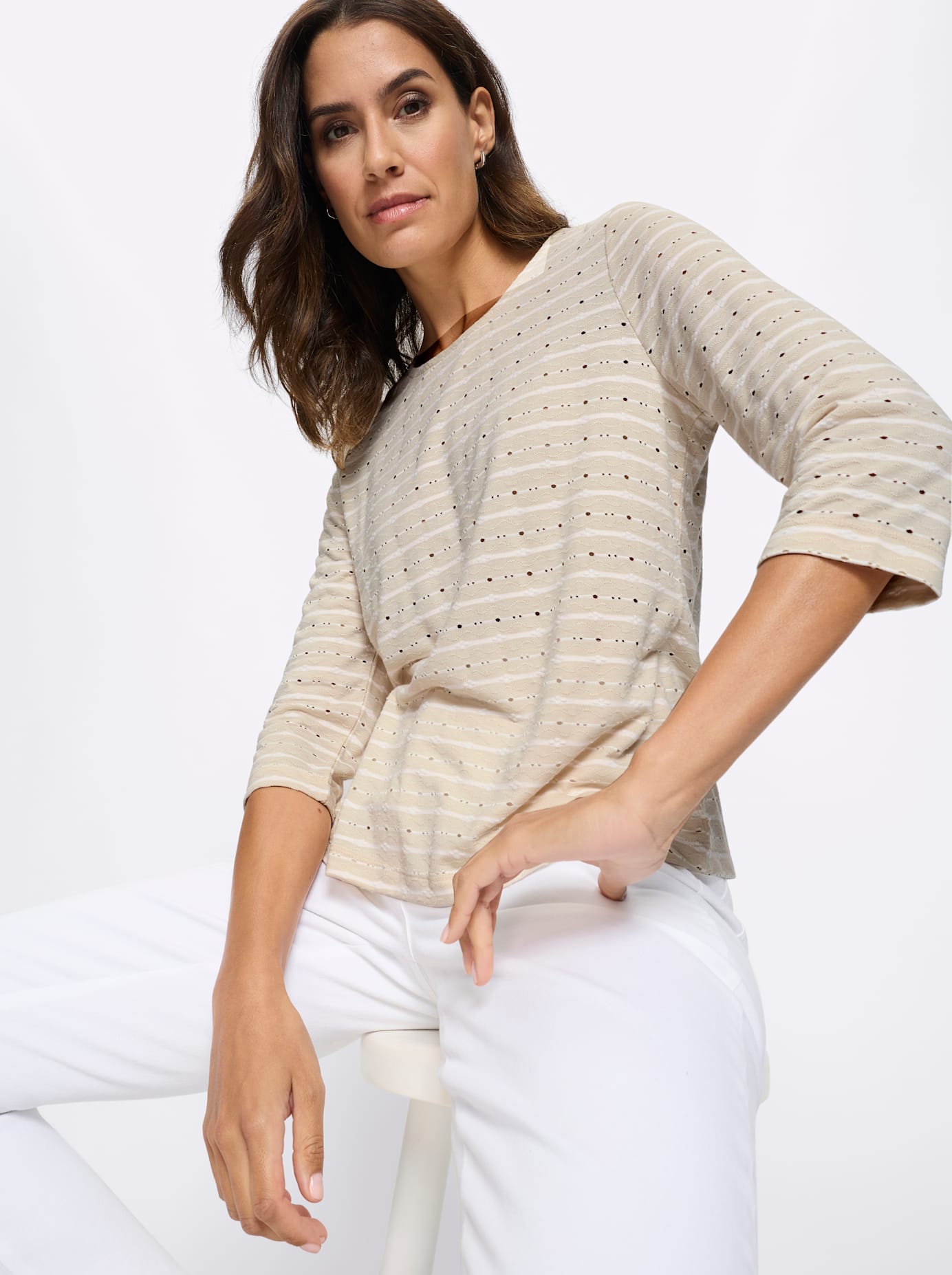 Inspirationen 3/4-Arm-Shirt »3/4-Arm-Shirt« 1 tlg.