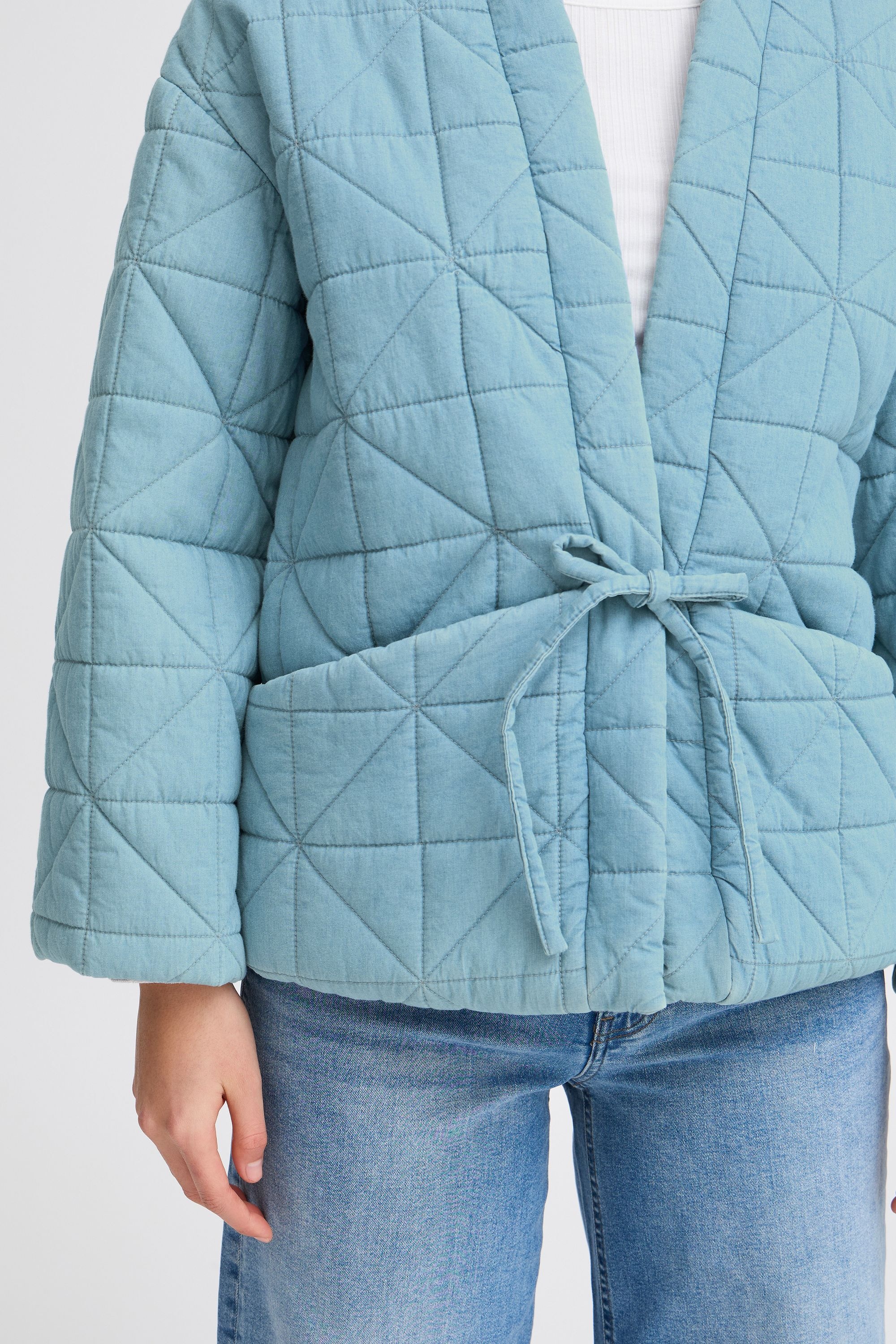 Ichi Steppjacke »Steppjacke IHHEVIRA JA«, ohne Kapuze