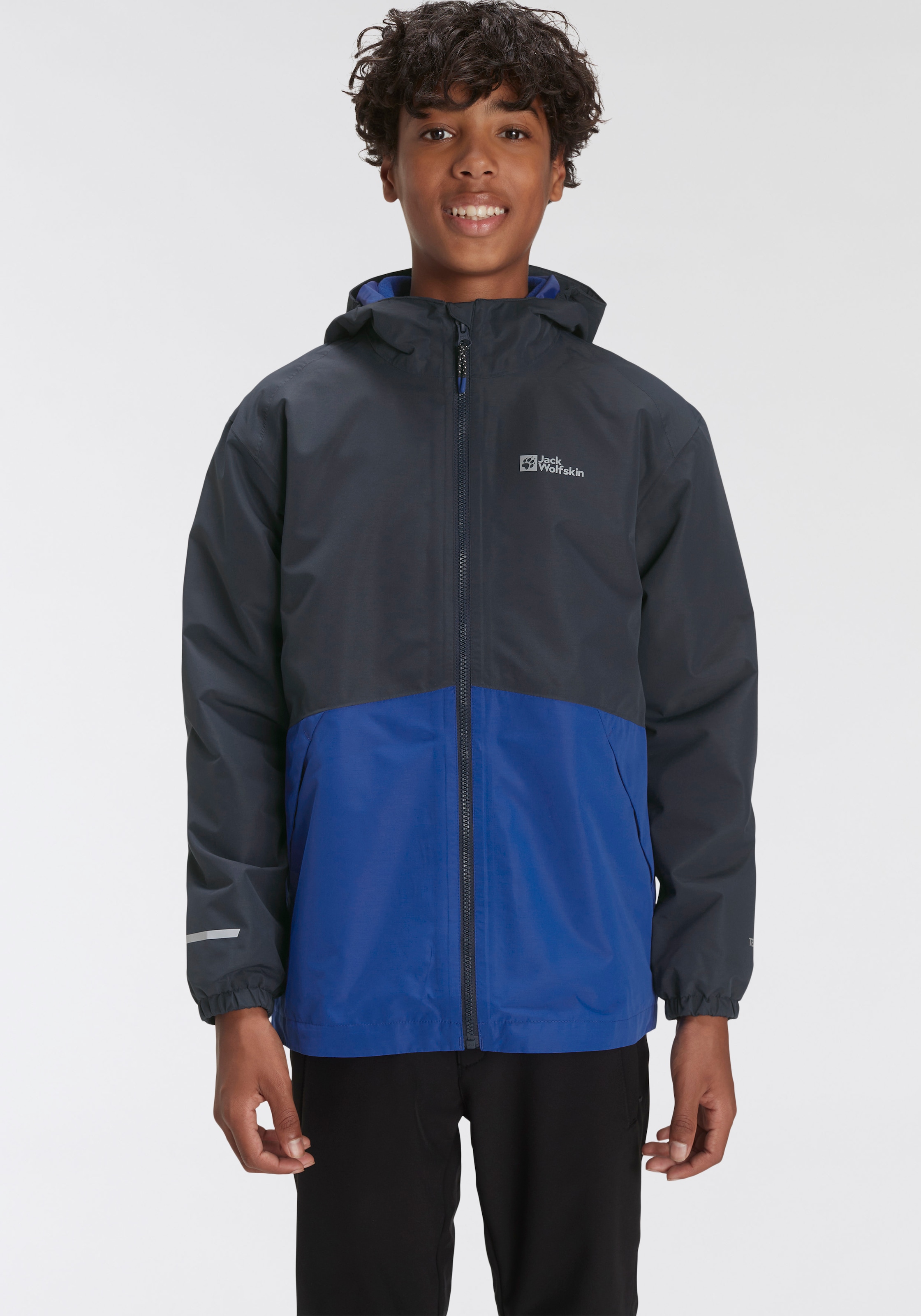 Jack Wolfskin Outdoorjacke »ICELAND 3IN1 JACKET K«, mit Kapuze, vielseitige 3in1-Jacke für jeden Tag und jede Aktivität