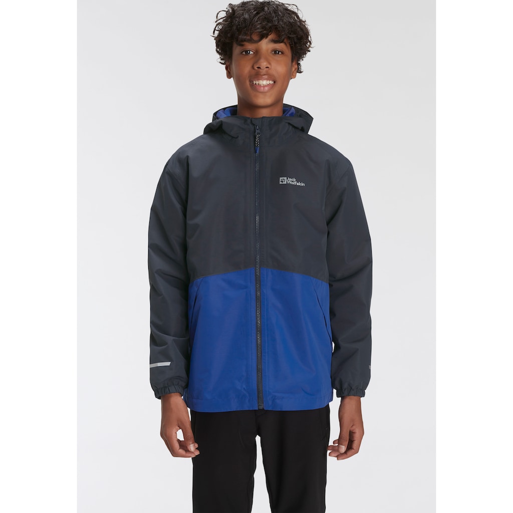 Jack Wolfskin Outdoorjacke »ICELAND 3IN1 JACKET K«, mit Kapuze