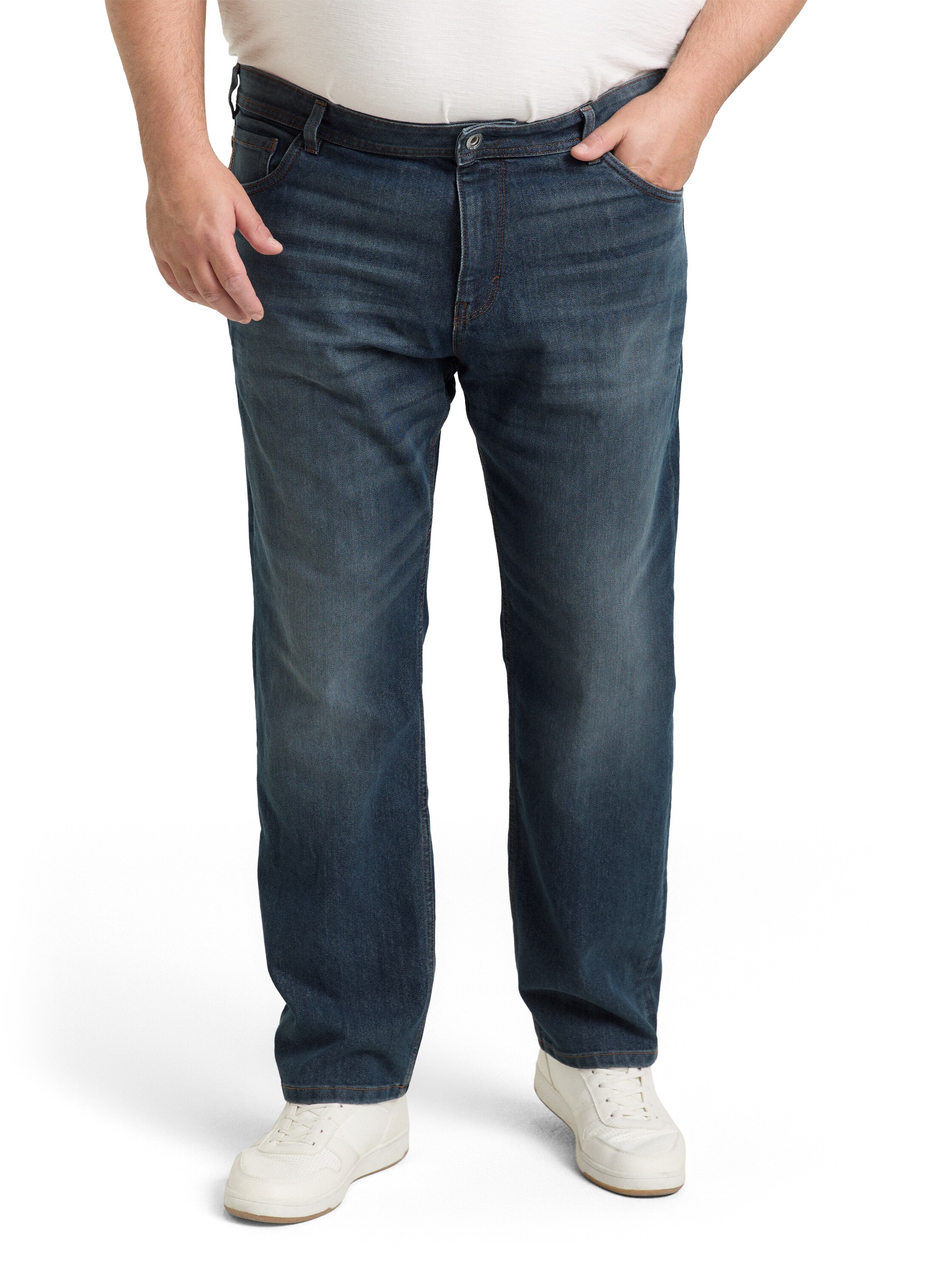TOM TAILOR PLUS 5-Pocket-Jeans mit Stretch / Große Größen