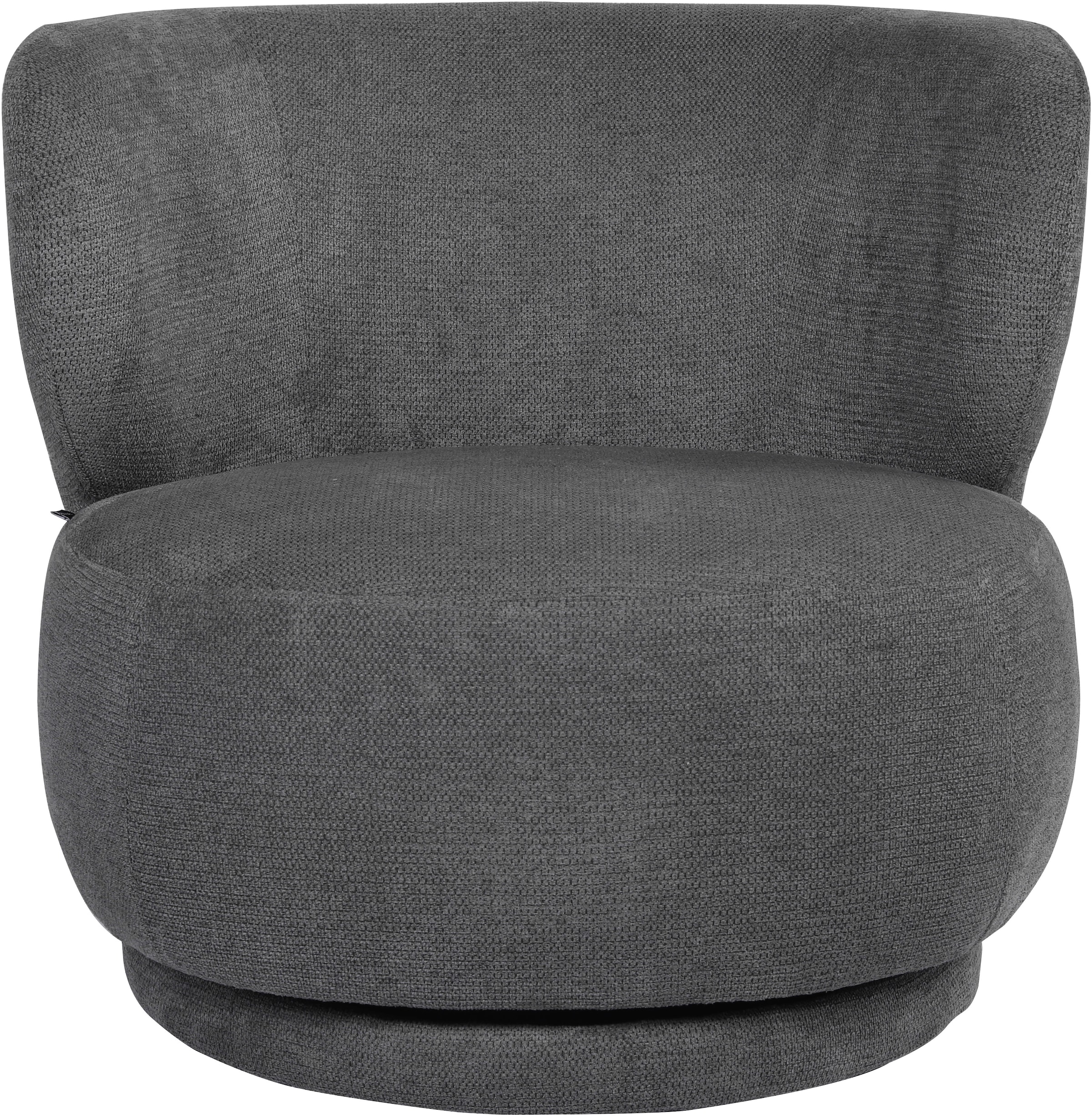 OTTO home Drehsessel »ANNELIN, Loungesessel, Clubsessel« 360° drehbar, Struktur-Bezug