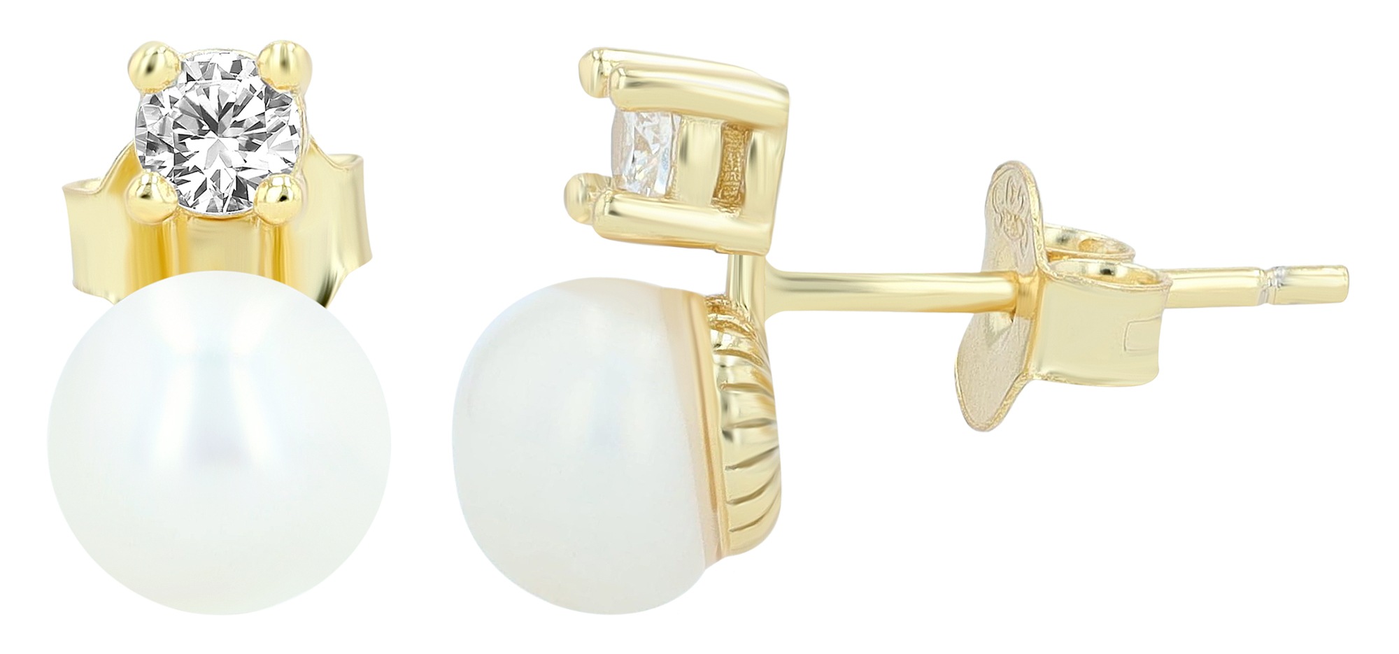 Adelia´s Paar Ohrhänger "Damen Ohrringe – Ohrstecker aus 925 Silber mit Süß günstig online kaufen