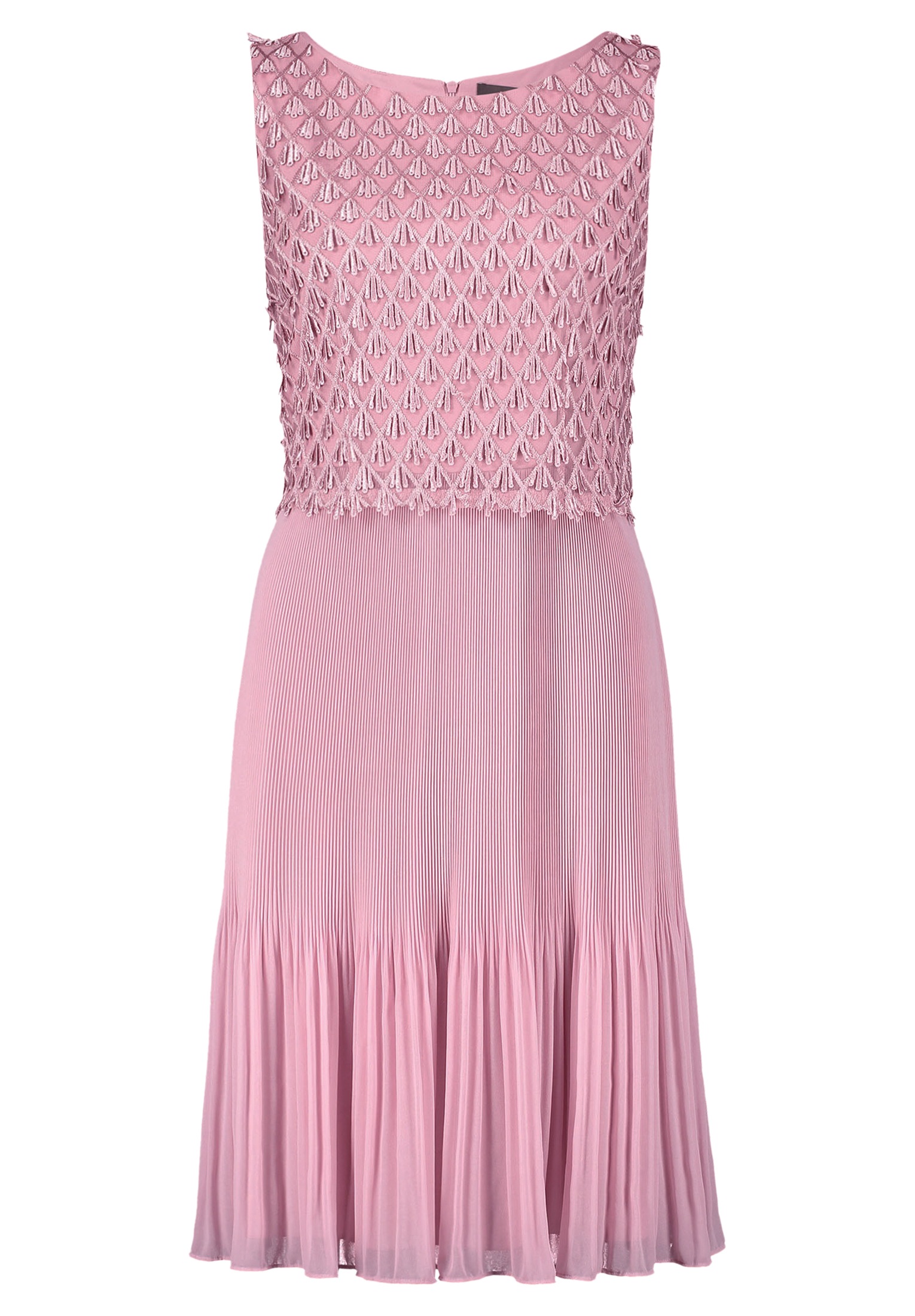 Vera Mont Cocktailkleid "Damen mit Plissee" Ohne Tasche Fransen günstig online kaufen